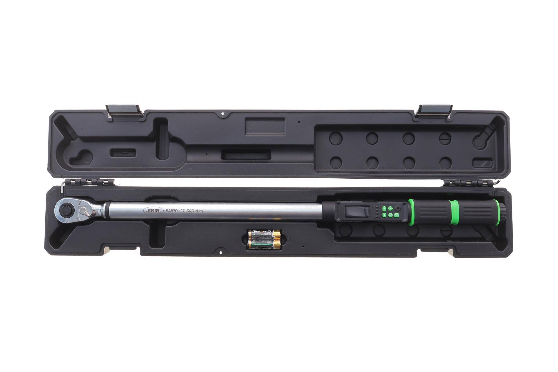 Ключ динамометричний 1/2" 17-340 Нм 669 мм (цифровий)