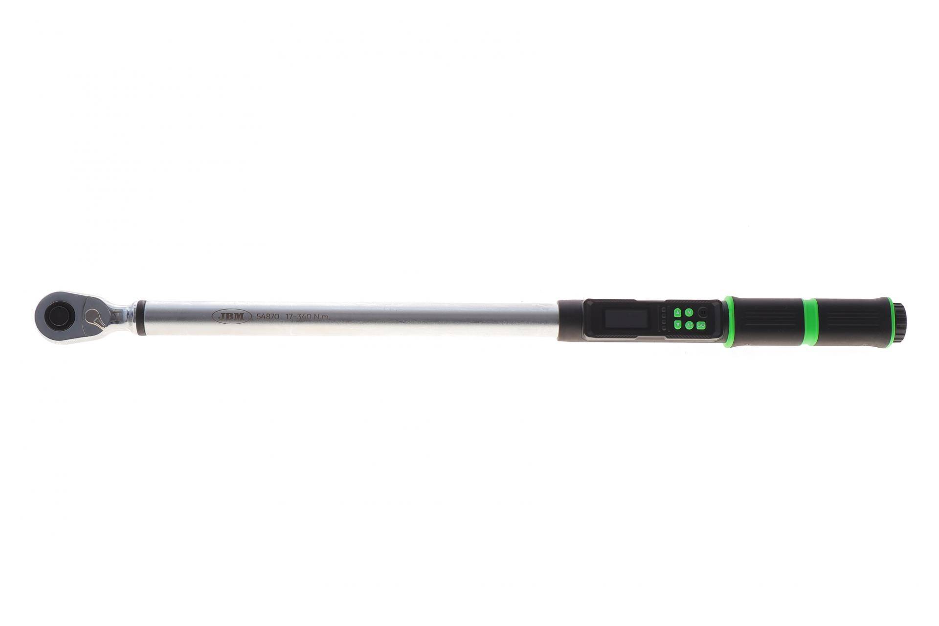 Ключ динамометричний 1/2" 17-340 Нм 669 мм (цифровий)