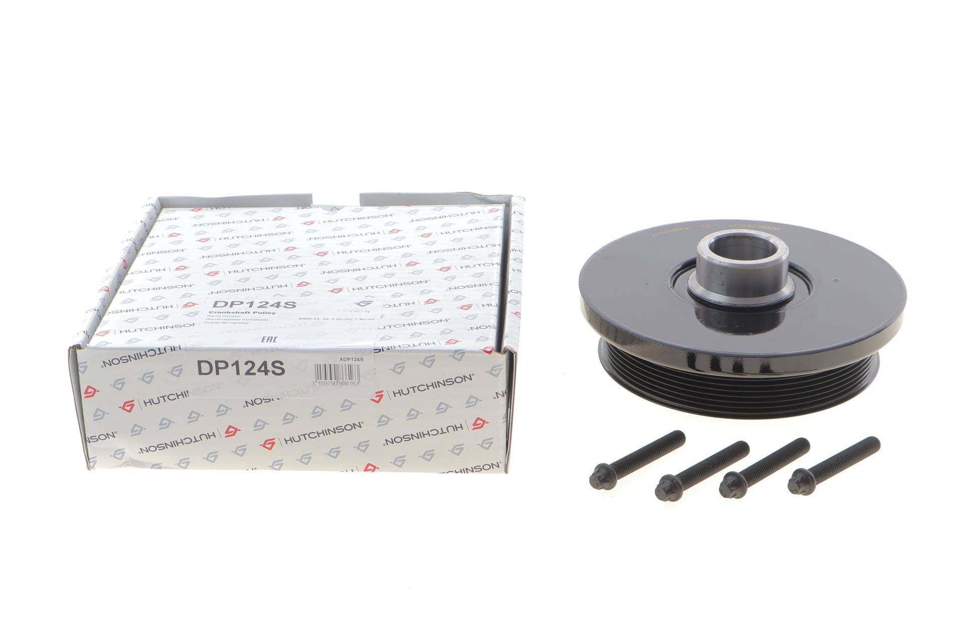 Шків колінвалу BMW 5 (F10/F07/F11)/7 (F01/F02/F03/F04)/X5 (E70)/X6 (E71/E72) 3.0D 08-14 (7PK) N57