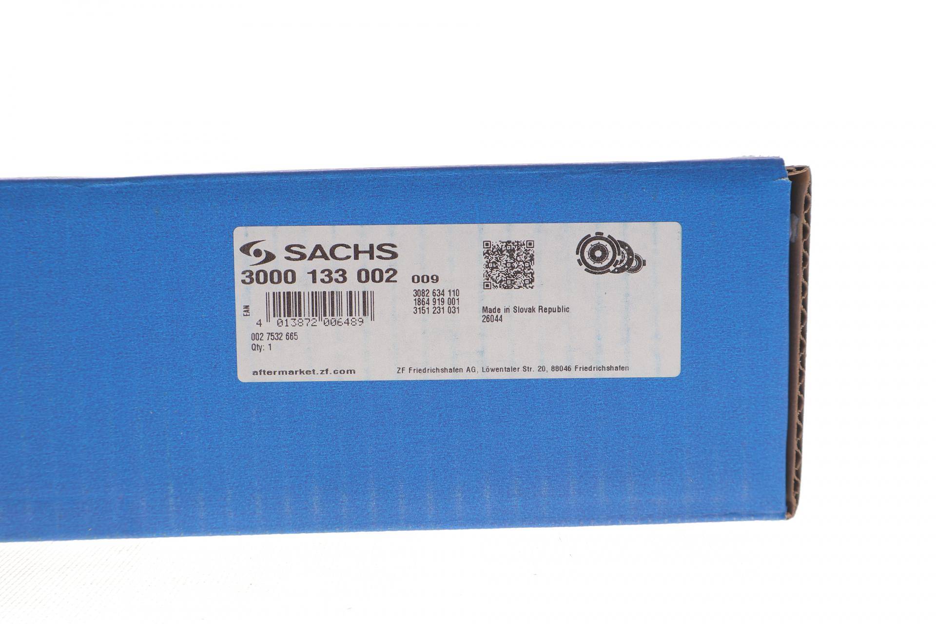 Комплект зчеплення BMW 3 (E30/E36)/5 (E34/E39) -03 (d=228mm) (+вижимний)