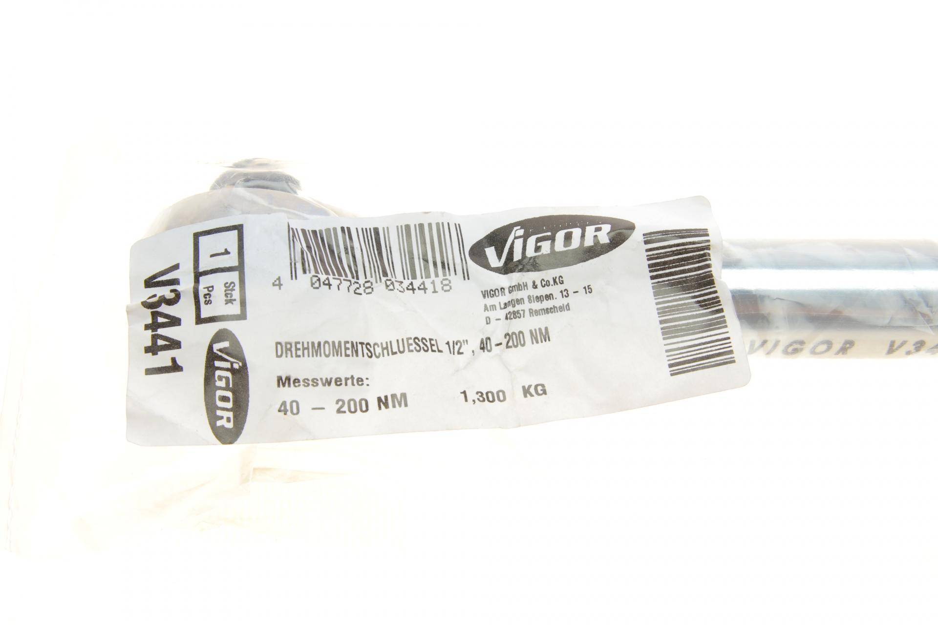 Ключ динамометричний 1/2" 40-200 Нм 540 мм