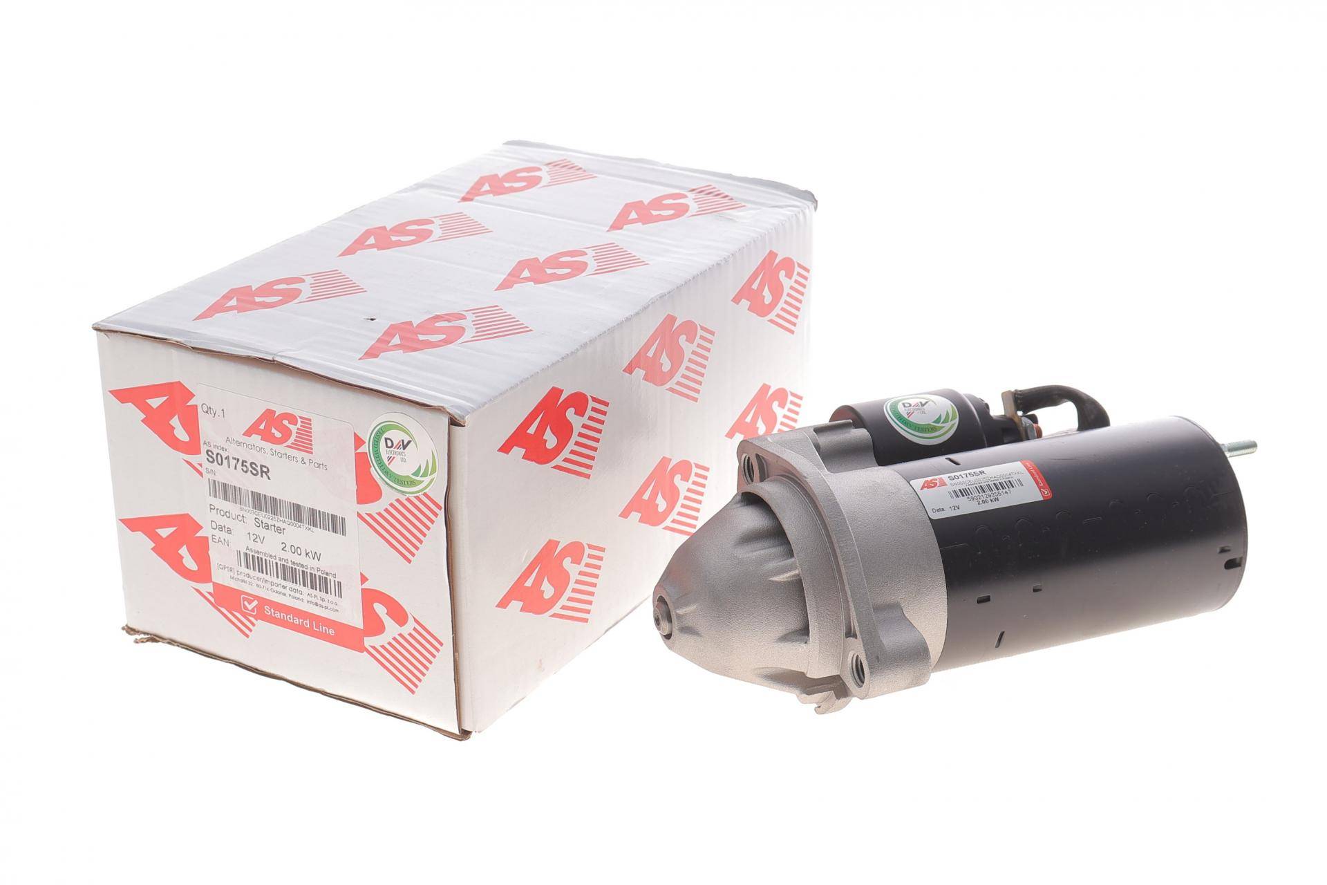 Стартер Audi A4/A6/Seat Exeo 1.9-2.0TDI 04-11 (12V/2kw) (z=9)