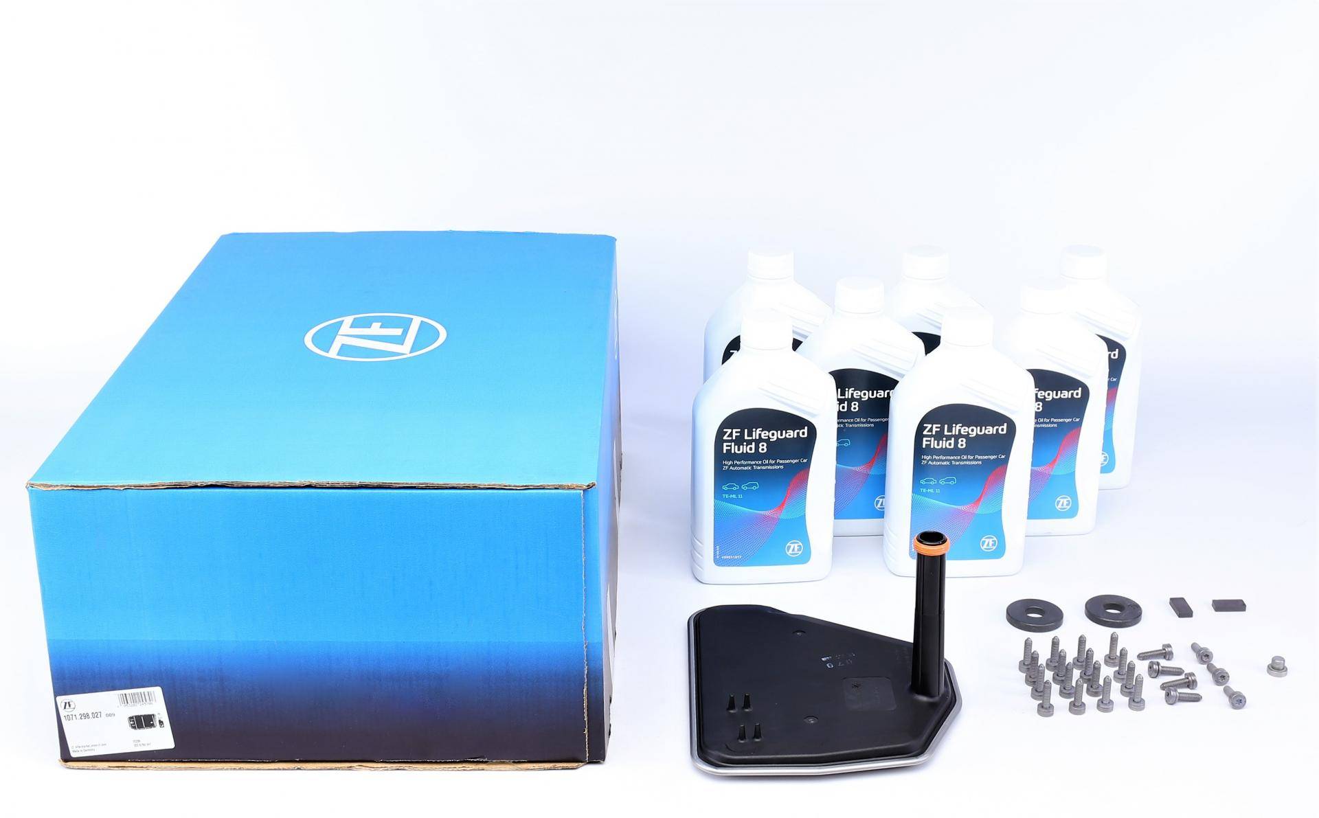 Комплект для заміни оливи АКПП Audi A6/A8/VW Phaeton 3.7-6.0 02-11 LifeguardFluid 8 (+ масло)