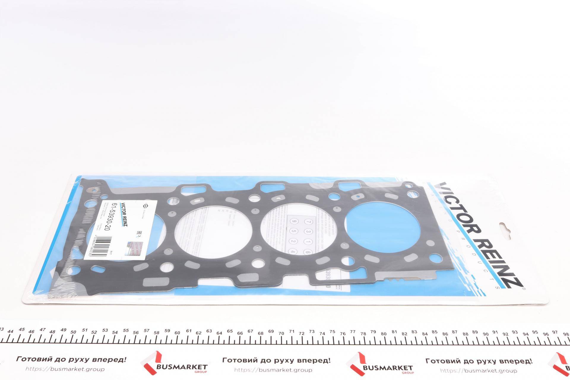 Прокладка ГБЦ Toyota RAV 2.2 D 06- (3 метки) (1.1mm)