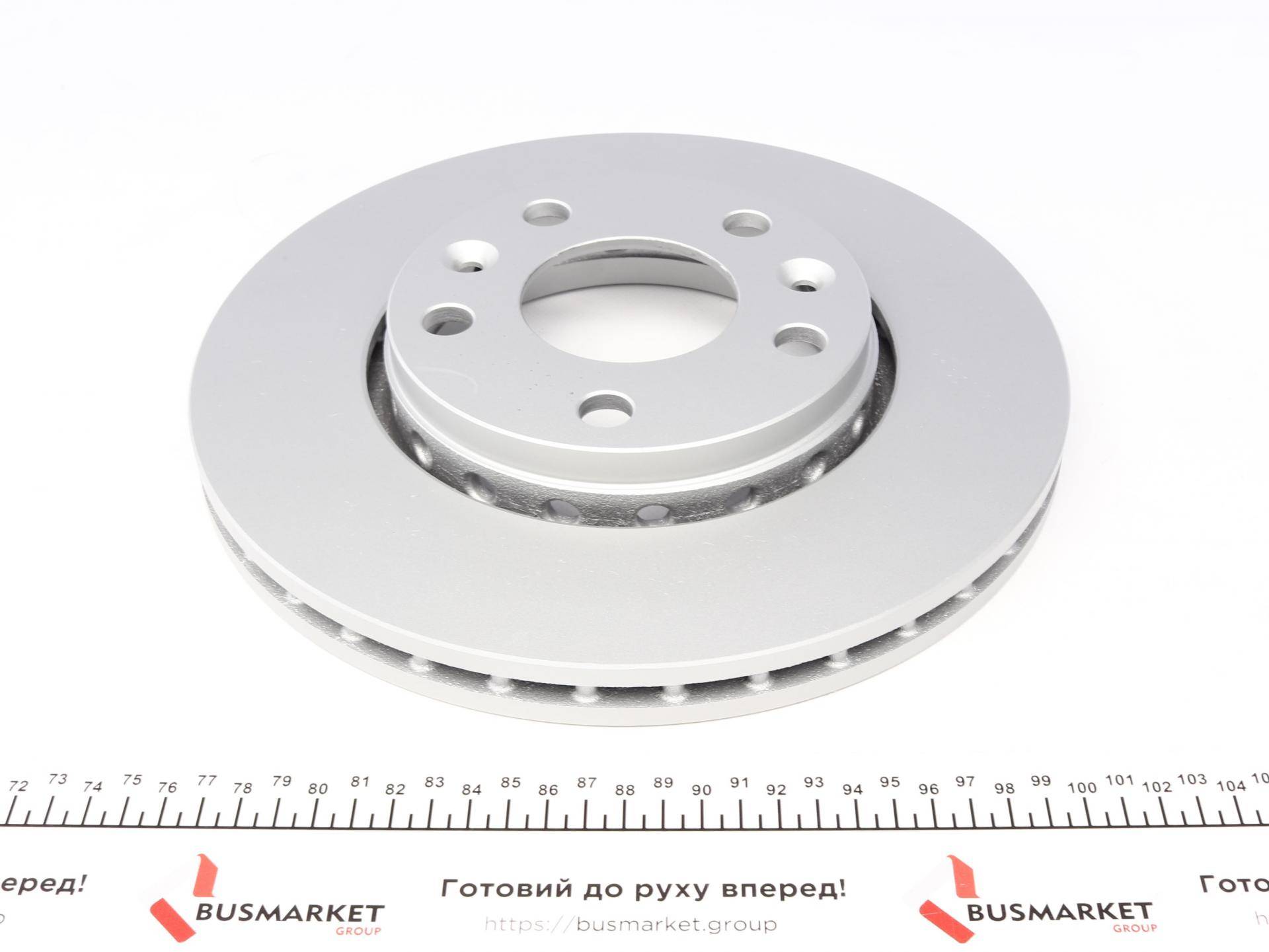 Диск гальмівний (передній) Renault Megane 08- (280x24)