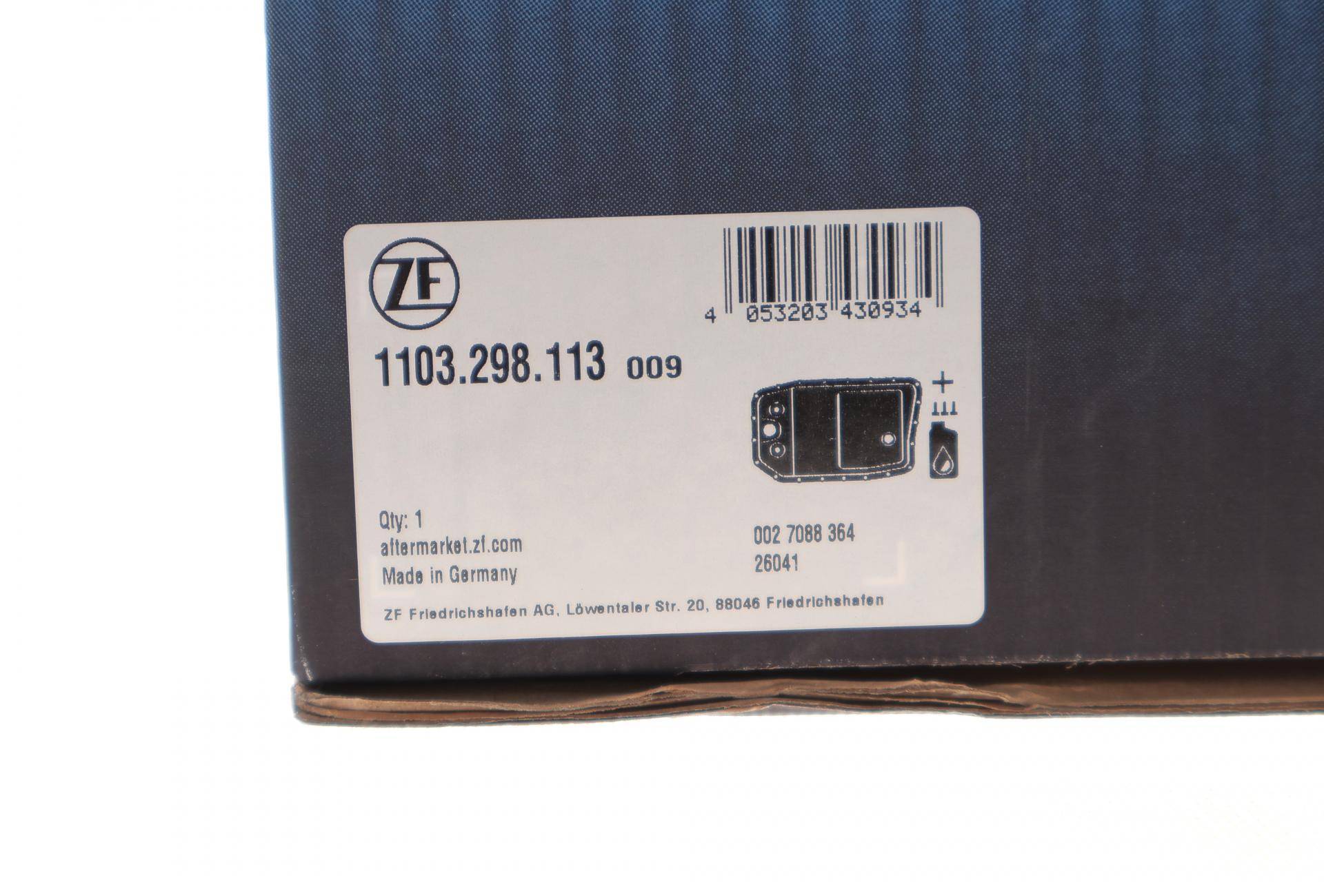 Комплект для заміни оливи VW Touareg 3.0 TDI/3.0 TSI/3.0 eHybrid 4motion 17- (ZF LifeguardFluid 8)