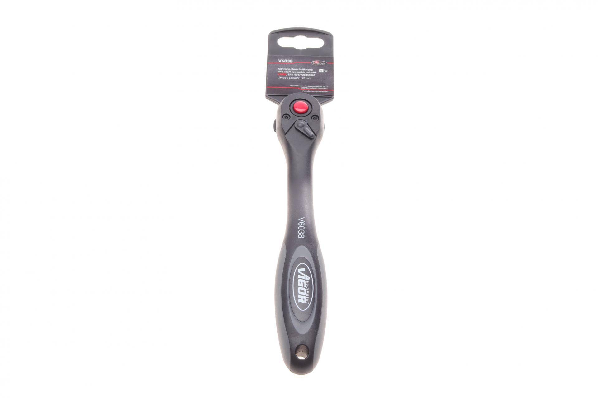 Тріскачка 3/8" 72 зубця 198 мм