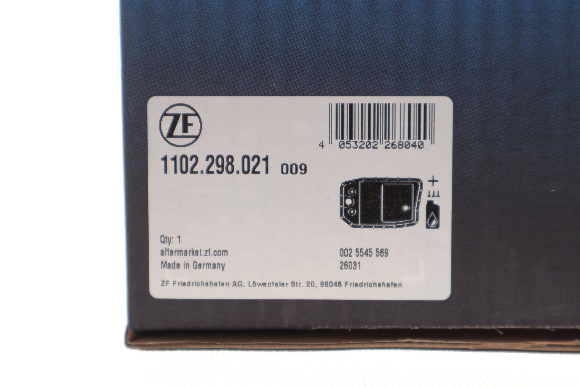 Комплект для заміни оливи АКПП BMW X5 (E70/F15/F85)/X6 (E71/E72) 08-18 (+олива LifeGuard8)