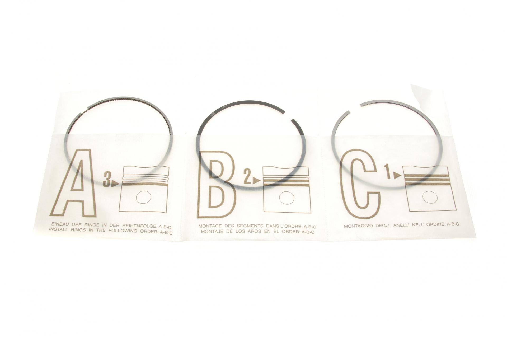 Кільця поршневі BMW 1/2/3/4/5/6/7/X1/X2/X3/X4/X5 B47 (84.00mm/STD) 11-