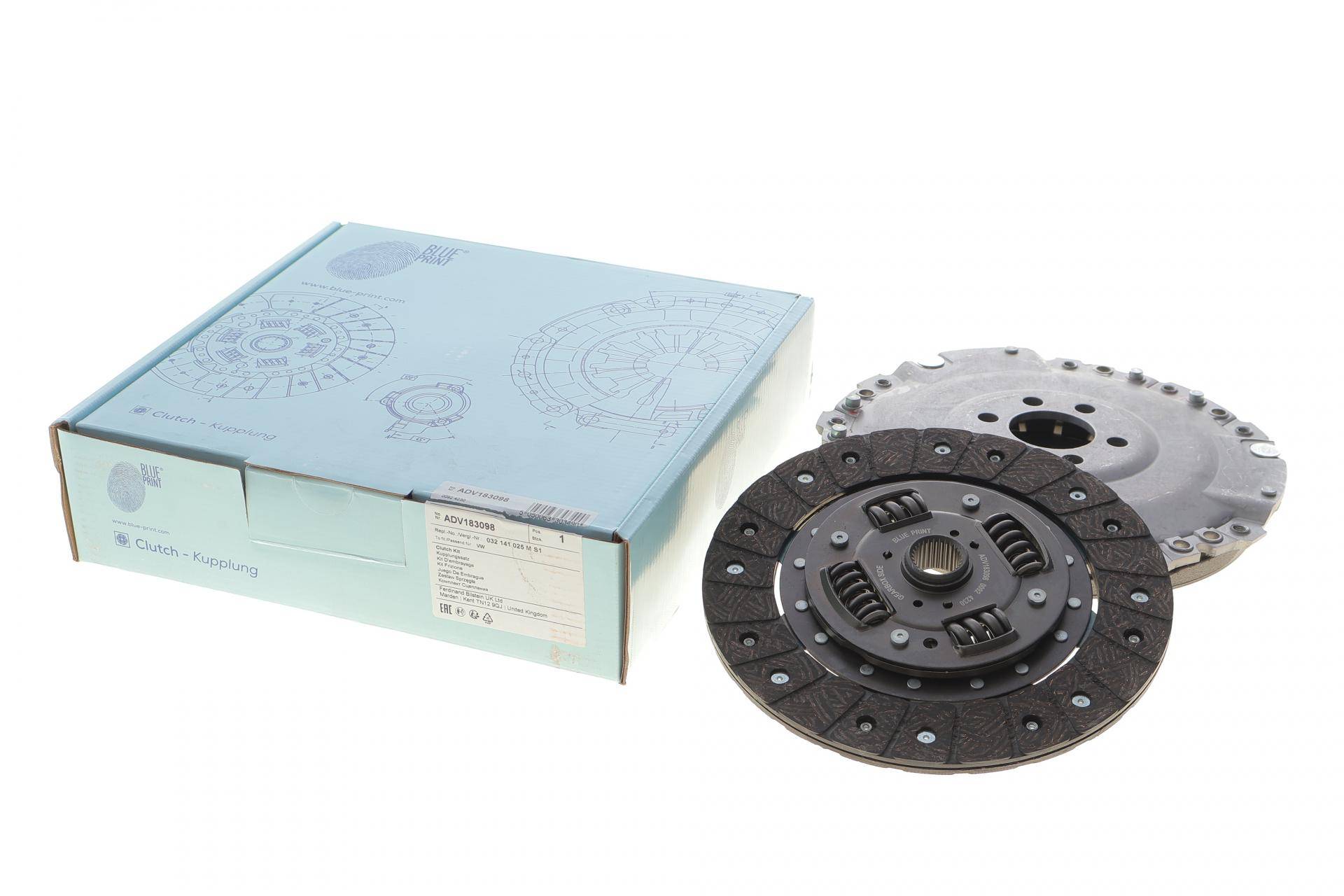 Комплект зчеплення VW Golf/Bora/Seat Toledo/Leon 1.6 16V 00-06 (d=211mm)