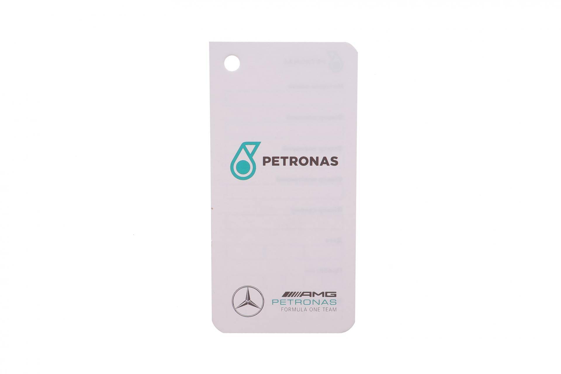 Бірка для заміни оливи Petronas Mercedes (к-кт 25 шт.)