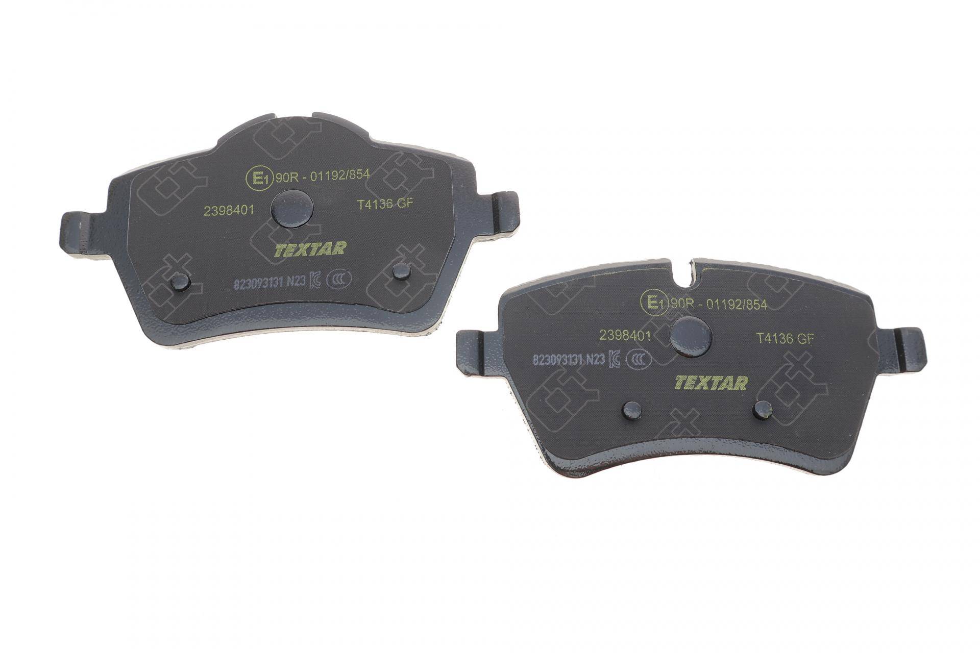 Колодки гальмівні (передні) Mini (R50/R53/R52/R56/R57/R58/R59) 01-16 (Lucas) Q+