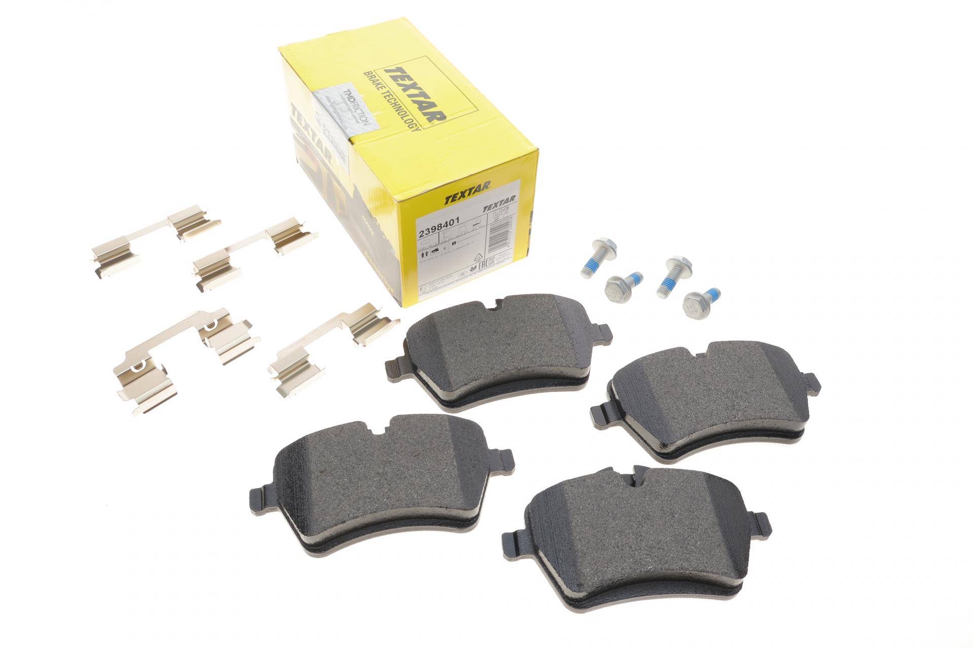 Колодки гальмівні (передні) Mini (R50/R53/R52/R56/R57/R58/R59) 01-16 (Lucas) Q+