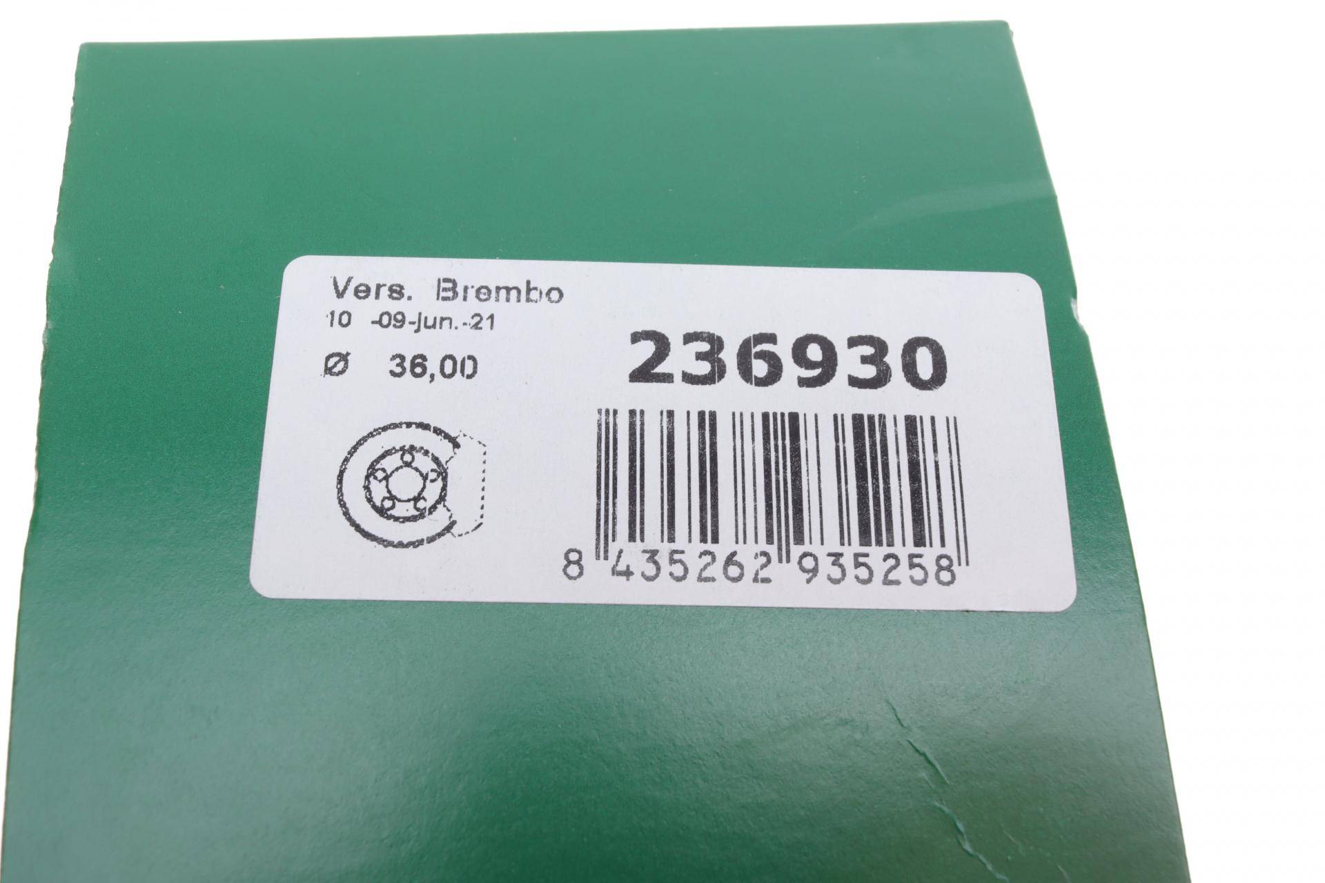 Ремкомплект супорта (переднього) Land Rover Range Rover 12- (d=36mm) (Brembo)