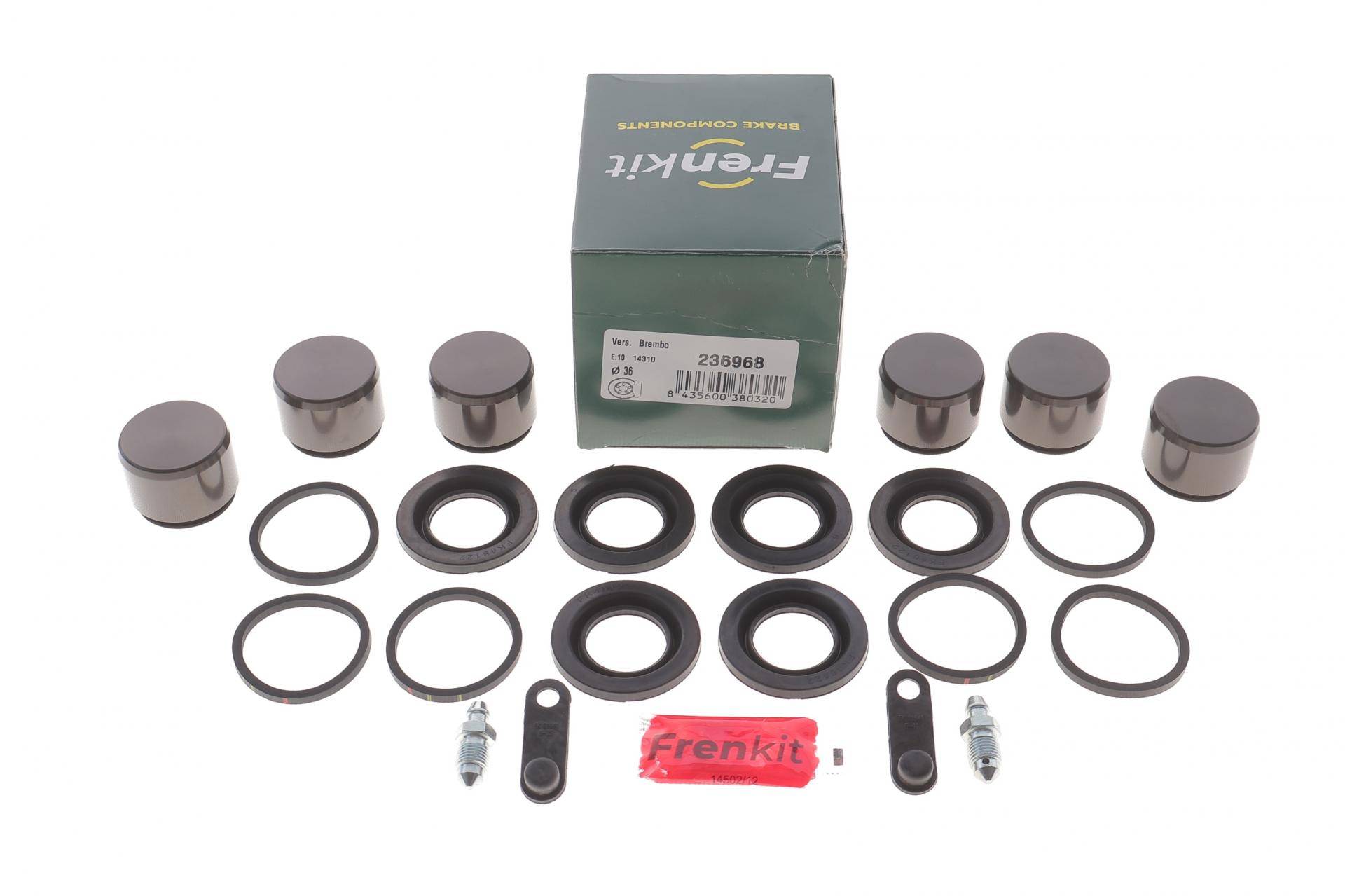 Ремкомплект супорта (переднього) VW Touareg 10-18 (d=36mm) (Brembo) (+6 поршнів)