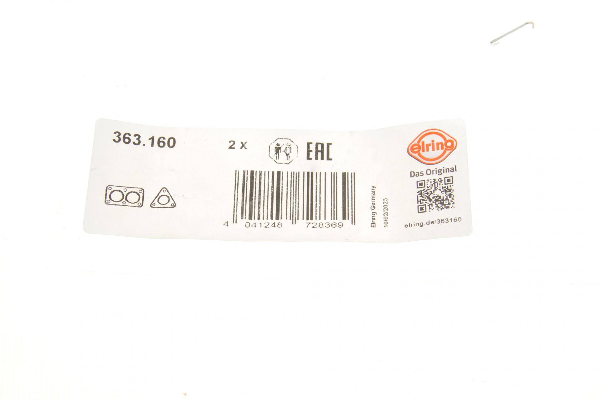 Прокладка труби вихлопної BMW 3 (E46)/5 (E39)/7 (E38) 95-03 M52 B20/M52 B25/M52 B28