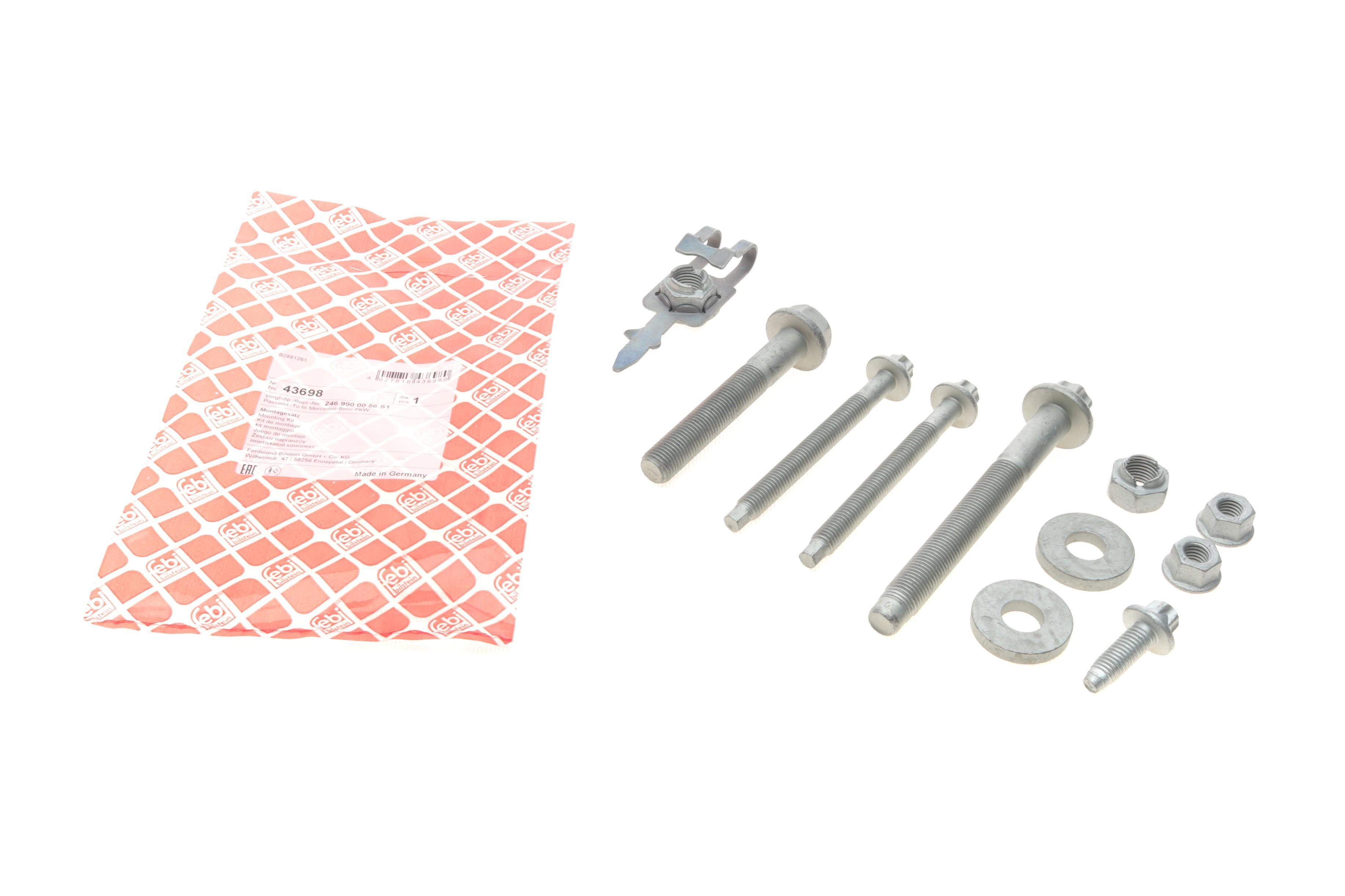 Комплект болтів важеля (переднього) MB A-class (W176)/B-class (W246) 11-