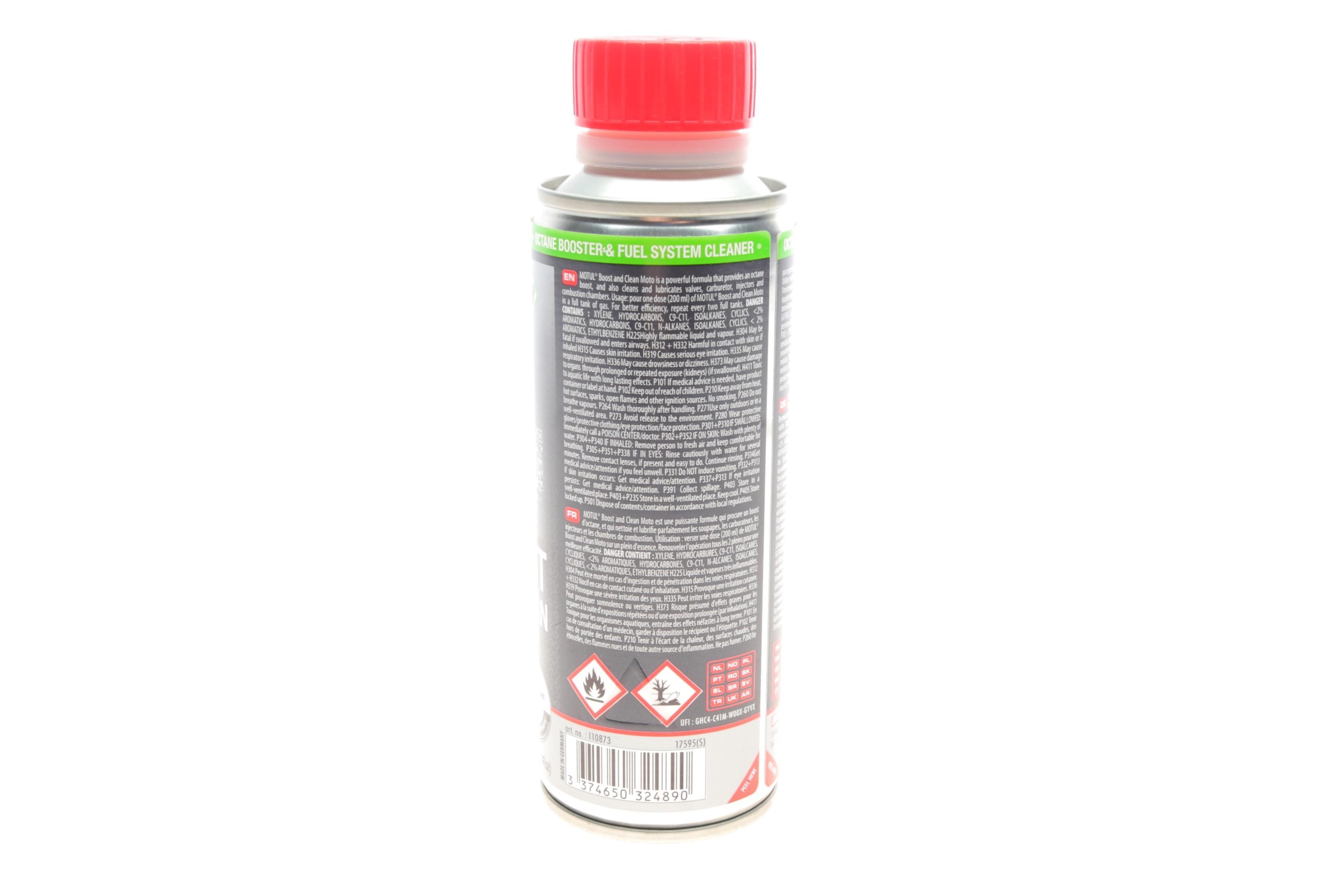 Присадка для бензинових двигунів мотоциклів Boost and Clean Moto (200ml) (=110873)