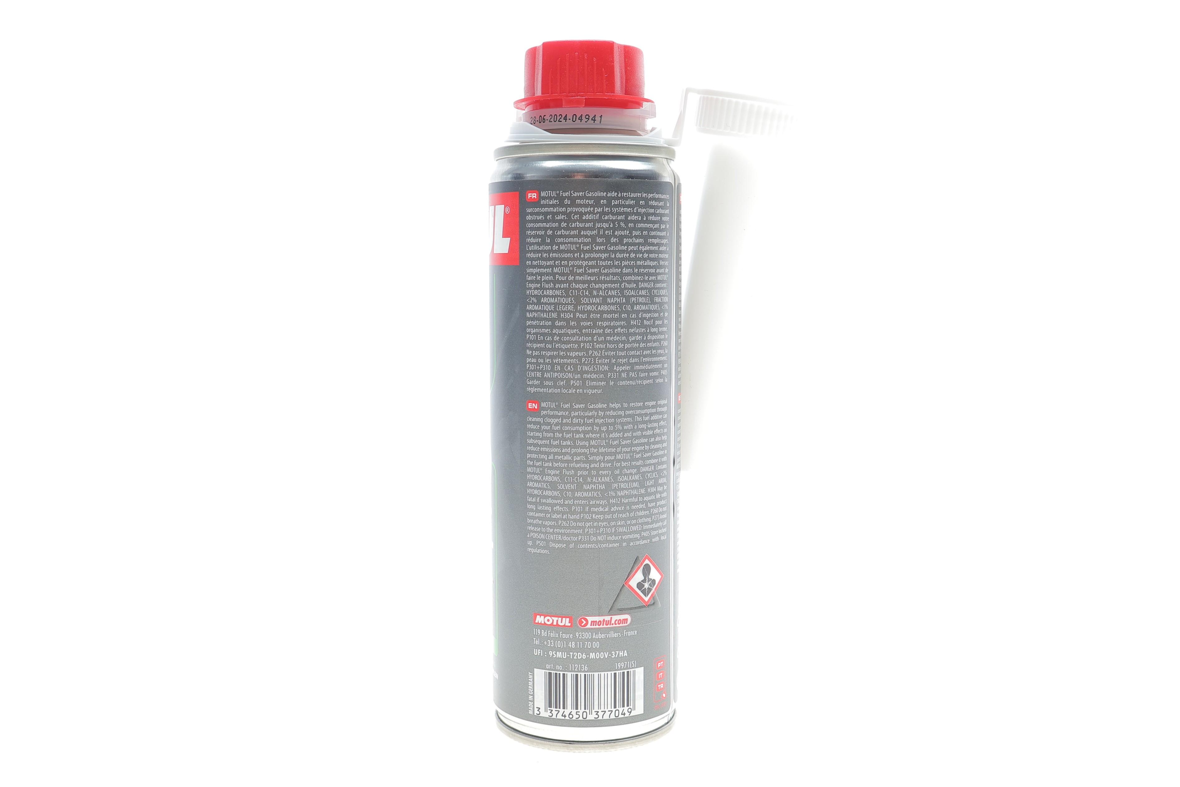 Присадка-очисник паливної системи FUEL SAVER GASOLINE (300ml) (112136)