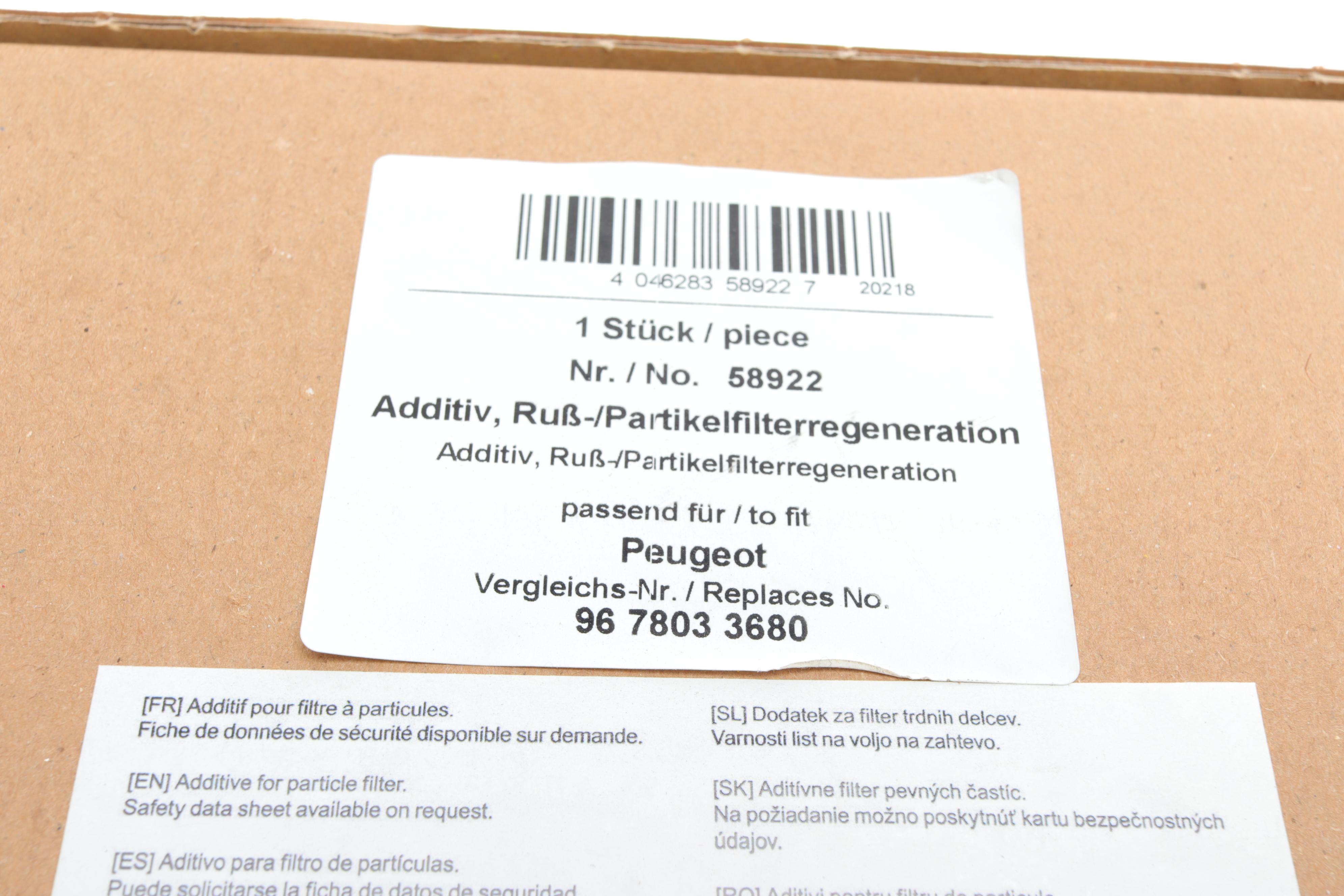 Присадка для очищення сажевих фільтрів FAP (EOLYS Powerflex) (1.1L) Peugeot 207/208 1.4/1.6HDI 06-