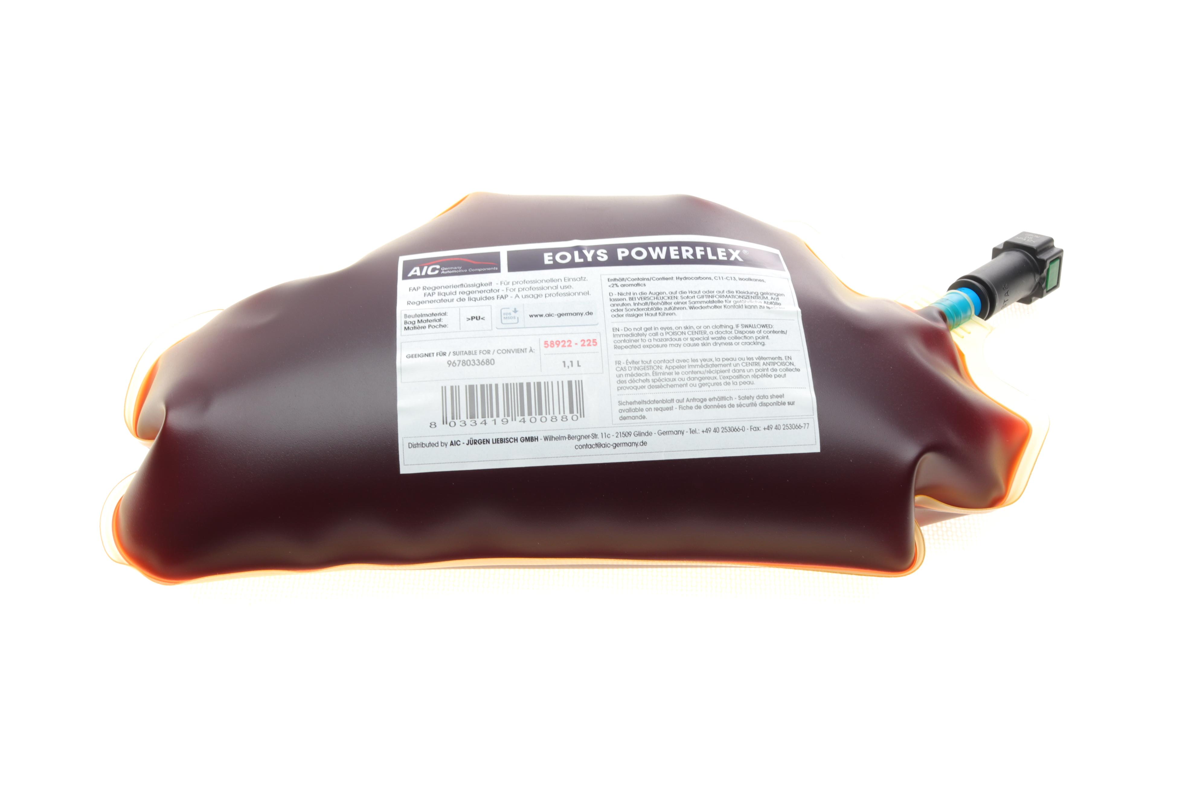 Присадка для очищення сажевих фільтрів FAP (EOLYS Powerflex) (1.1L) Peugeot 207/208 1.4/1.6HDI 06-