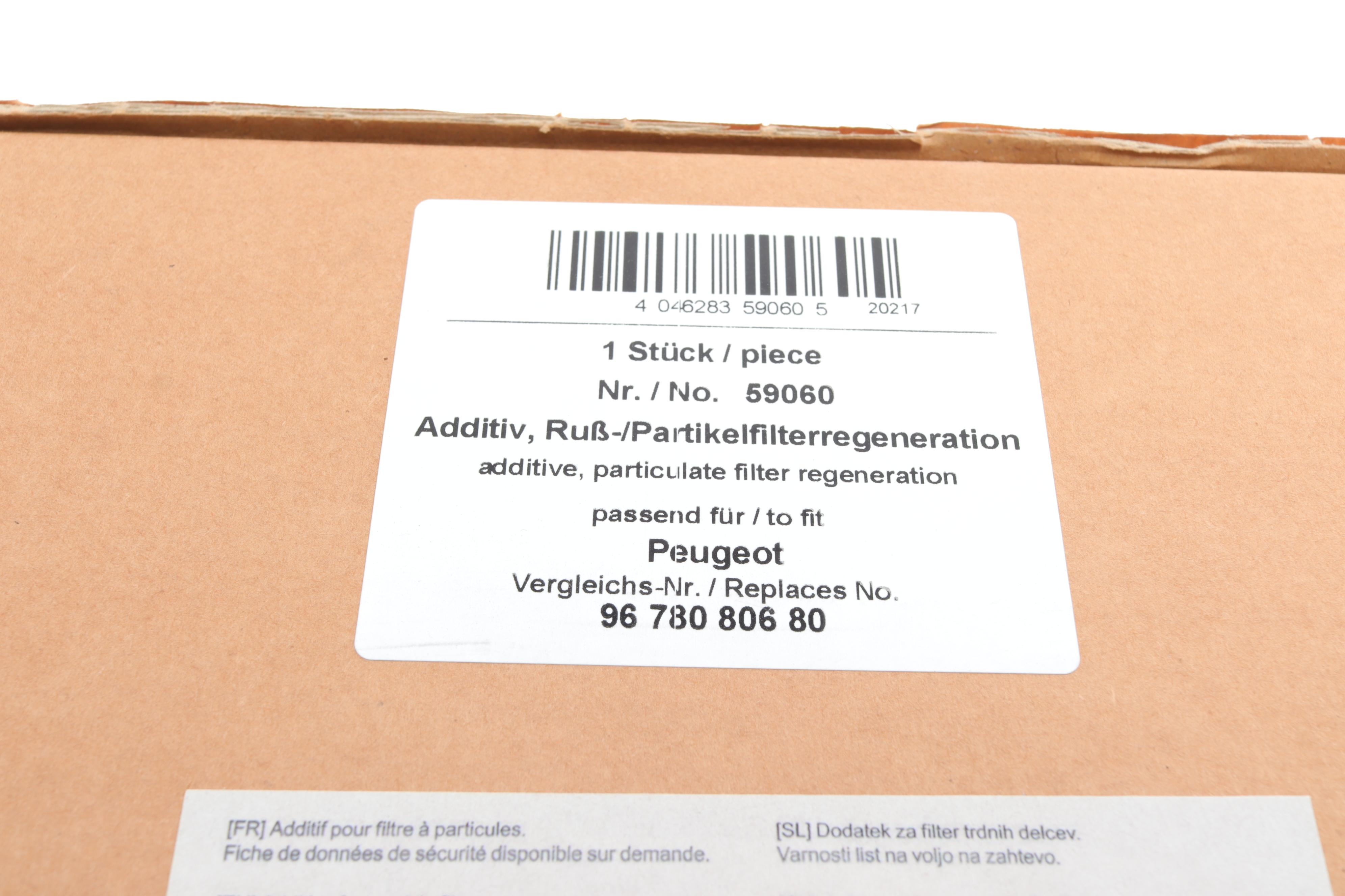 Присадка для очищення сажевих фільтрів FAP (EOLYS Powerflex) (2.4L) Citroen C4 1.6HDi 04-11