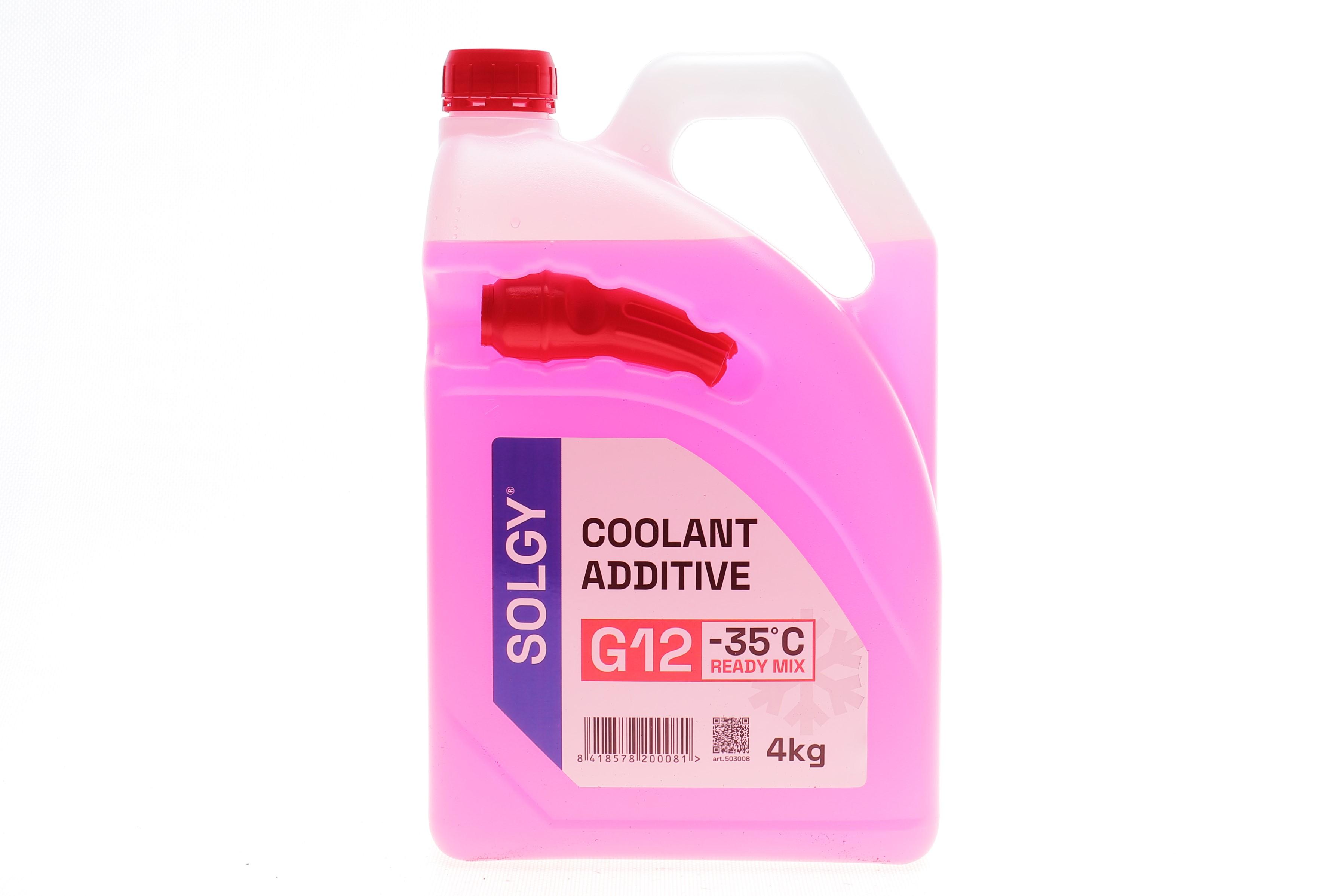 Антифриз (червоний) G12 (4kg) (-35°C готовий до застосування)