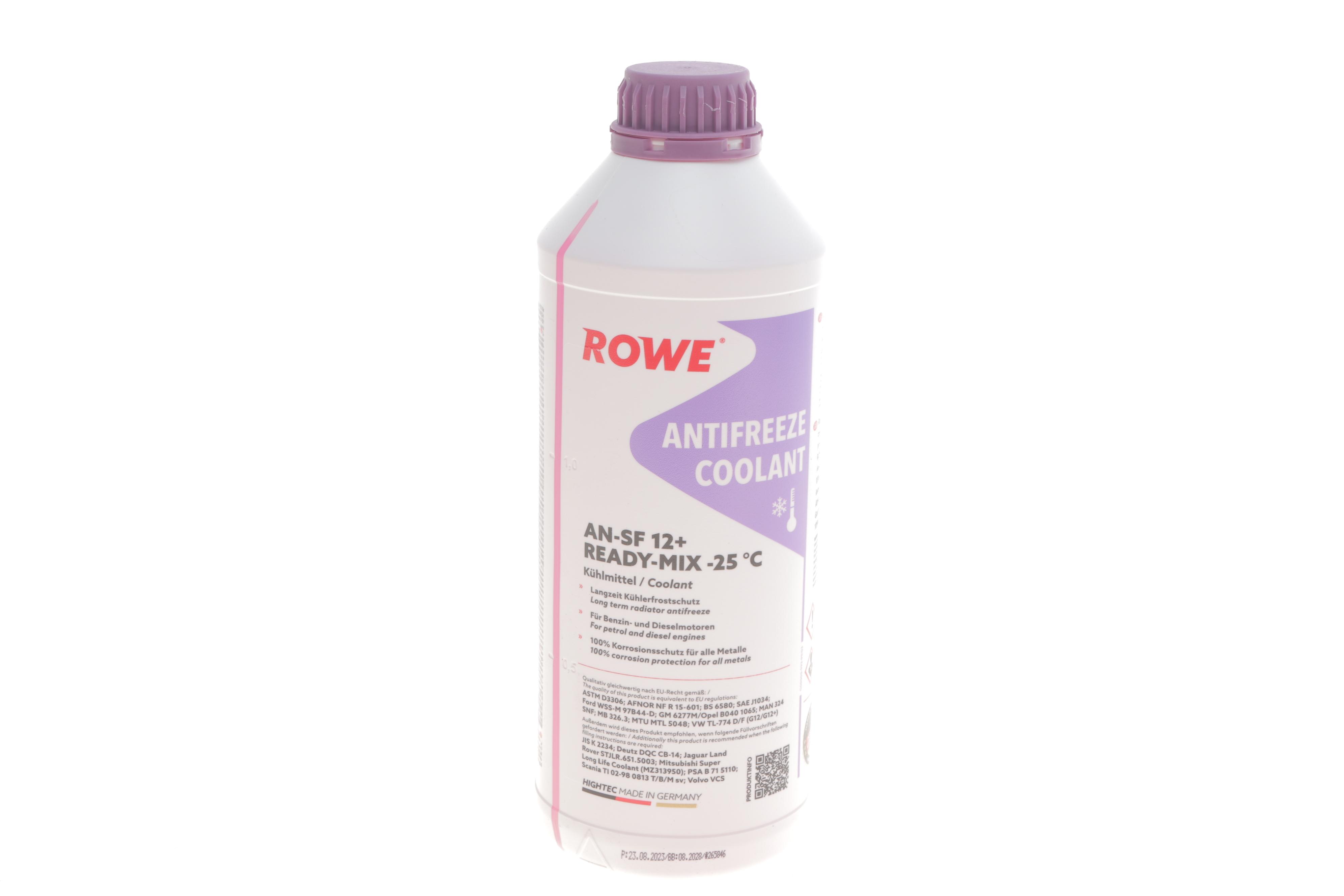 Антифриз (фіолетовий) G12/G12+ (1.5L) AN-SF 12+ READY-MIX -25°C HIGHTEC ANTIFREEZE