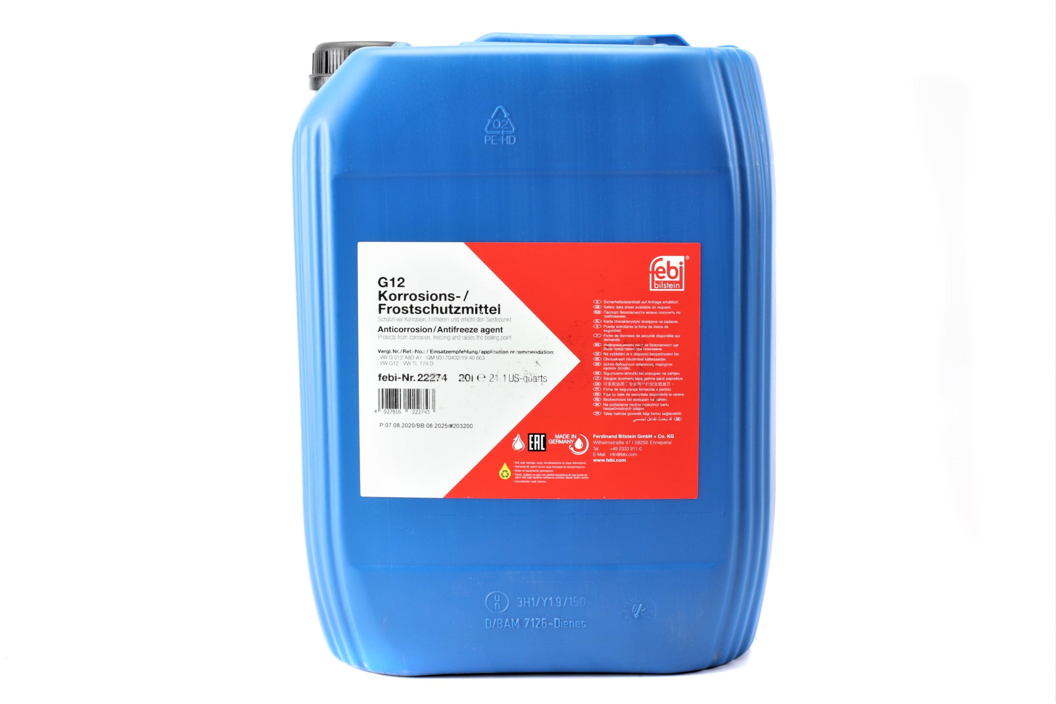 Антифриз (червоний) G12 (20л)