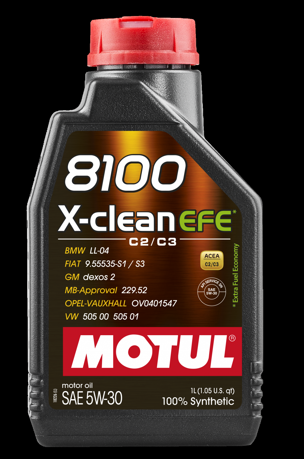 Олива 5W30 X-clean EFE 8100 (1L) (814001) (LL-04/9.55535-S1/S3/GM DEXOS2/MB 229.52)