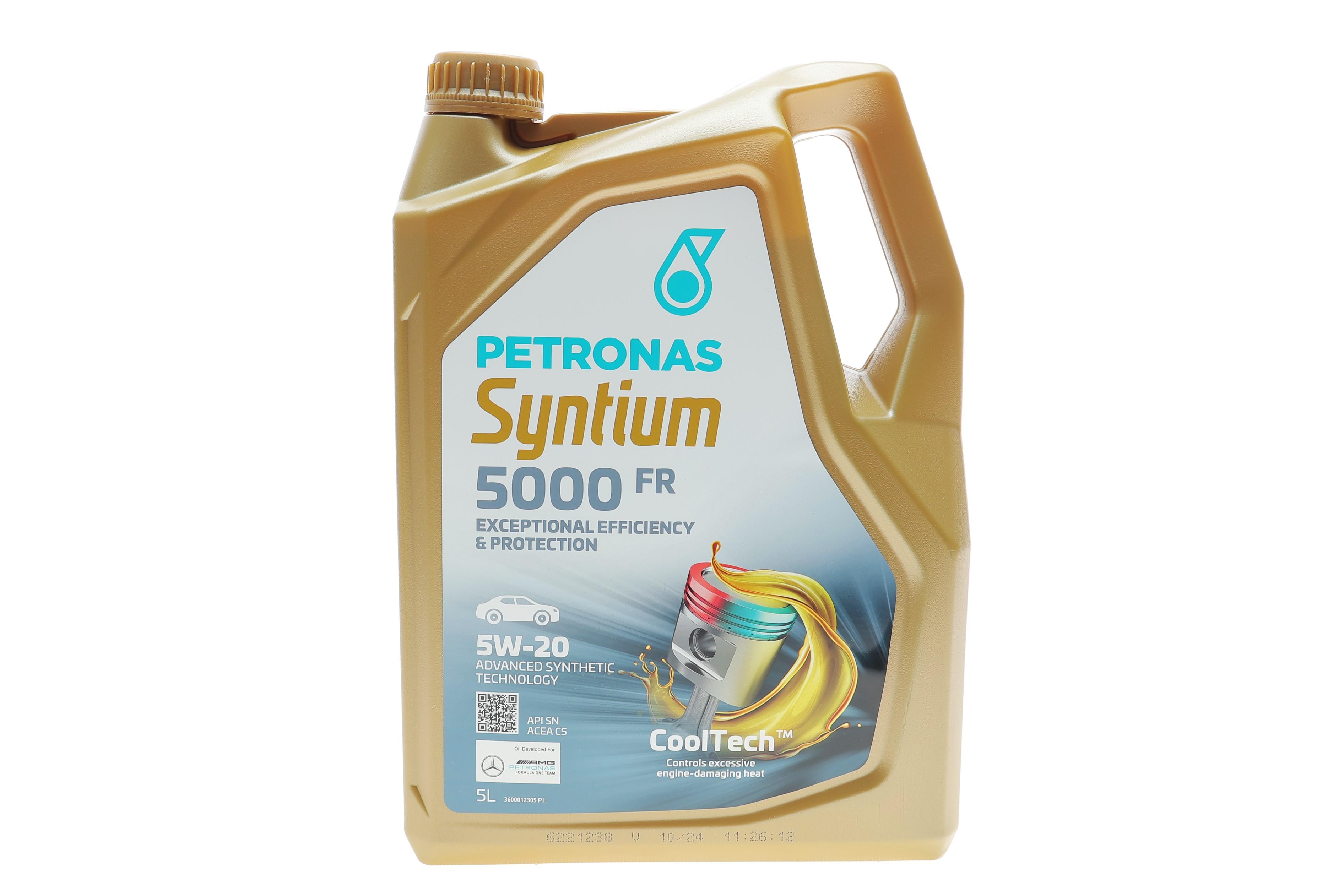 Олива 5W20 SYNTIUM 5000 FR (5L) (ILSAC GF5) (WSS-M2C 948-B/STJLR.03.5004)