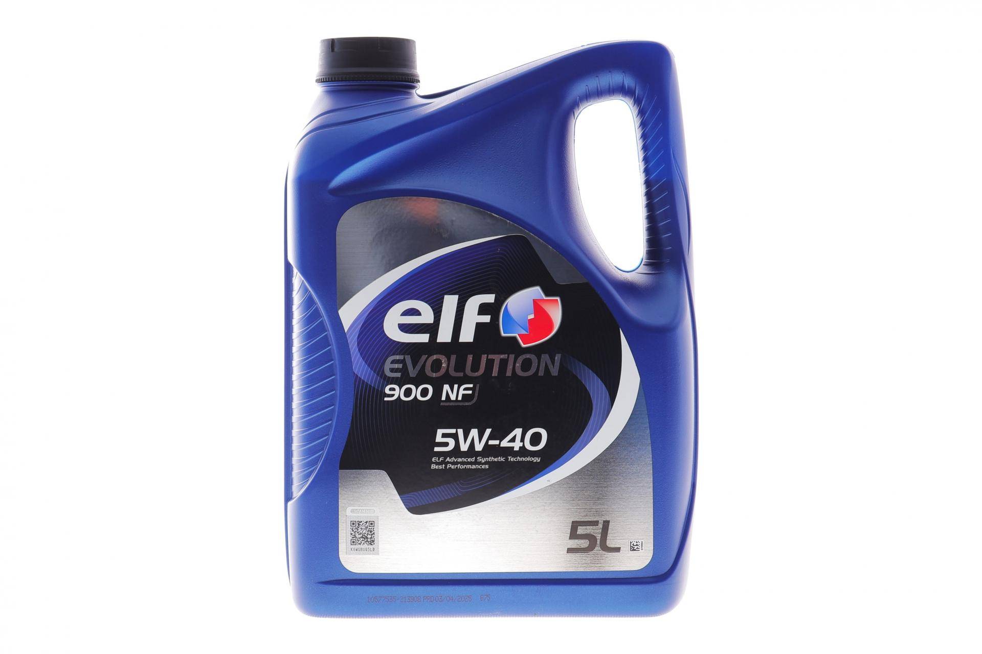 Олива 5W40 Evolution 900 NF (5L) (458984) (B4/A3/CF/SL/MB 229.3/VW502.00/505.00/PORSCHE A40)