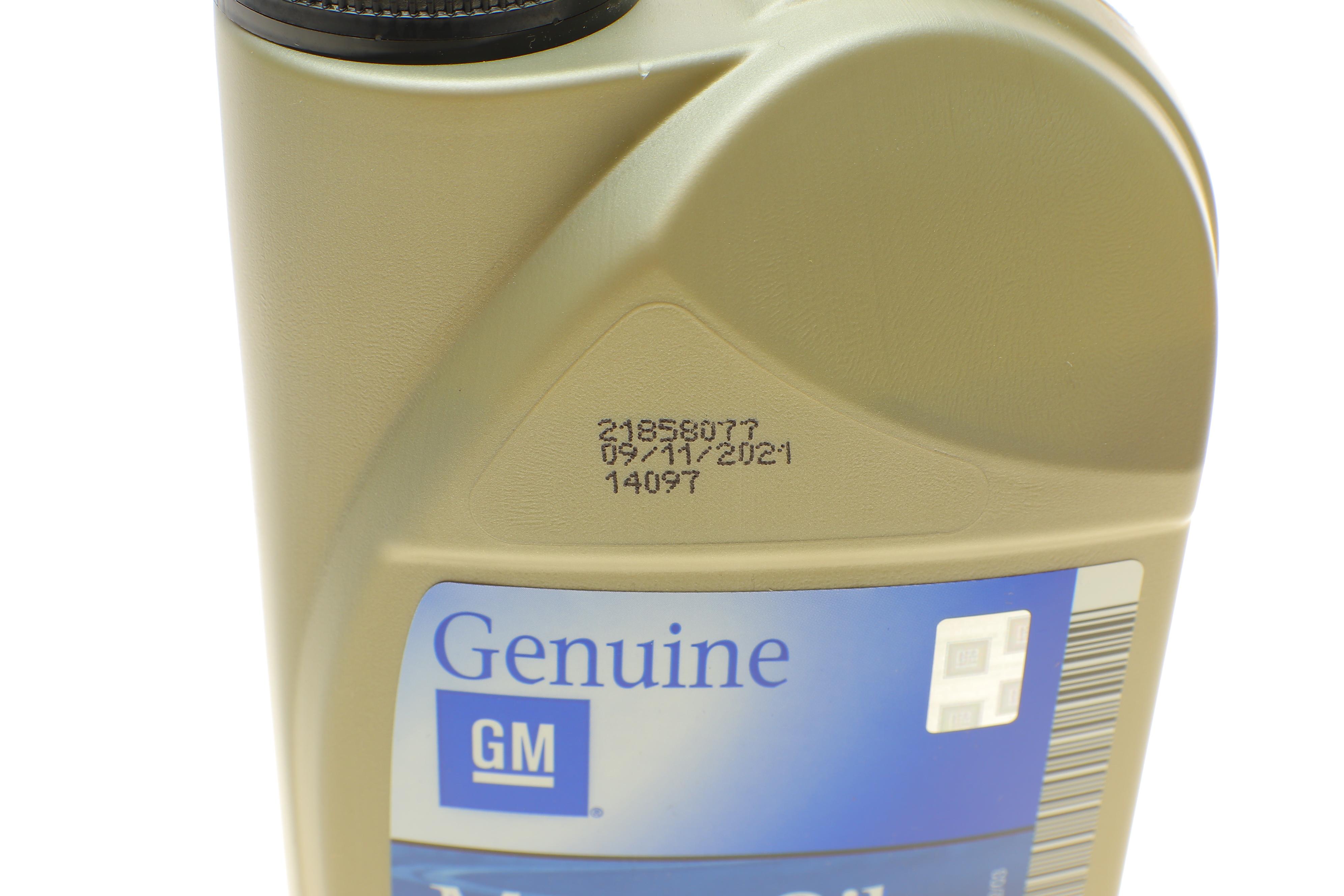 Олива 5W30 GM Dexos2 (1L) 1942002