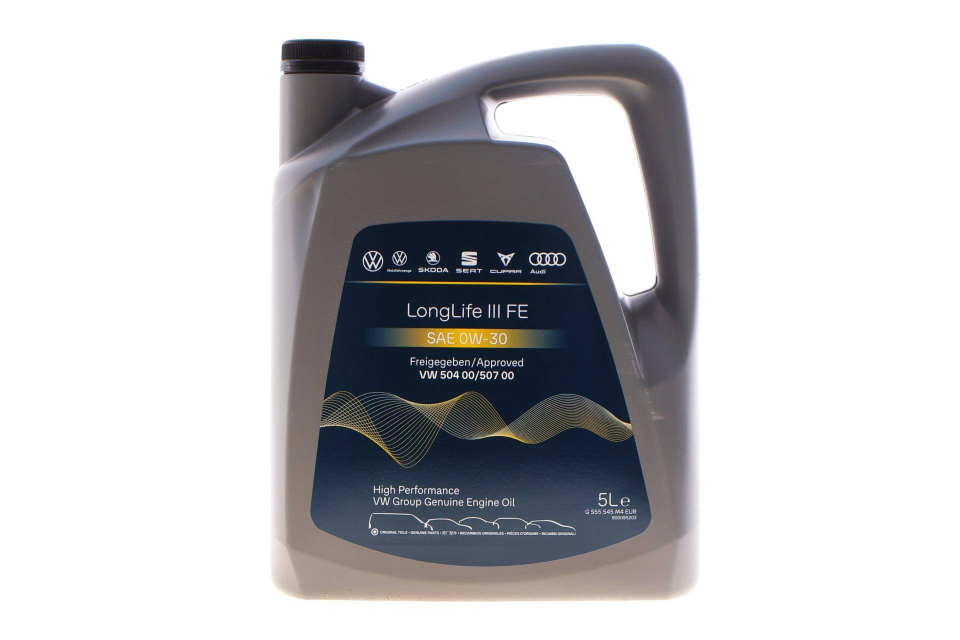 Олива 0W30 LongLife III FE (5L) VW504.00/507.00