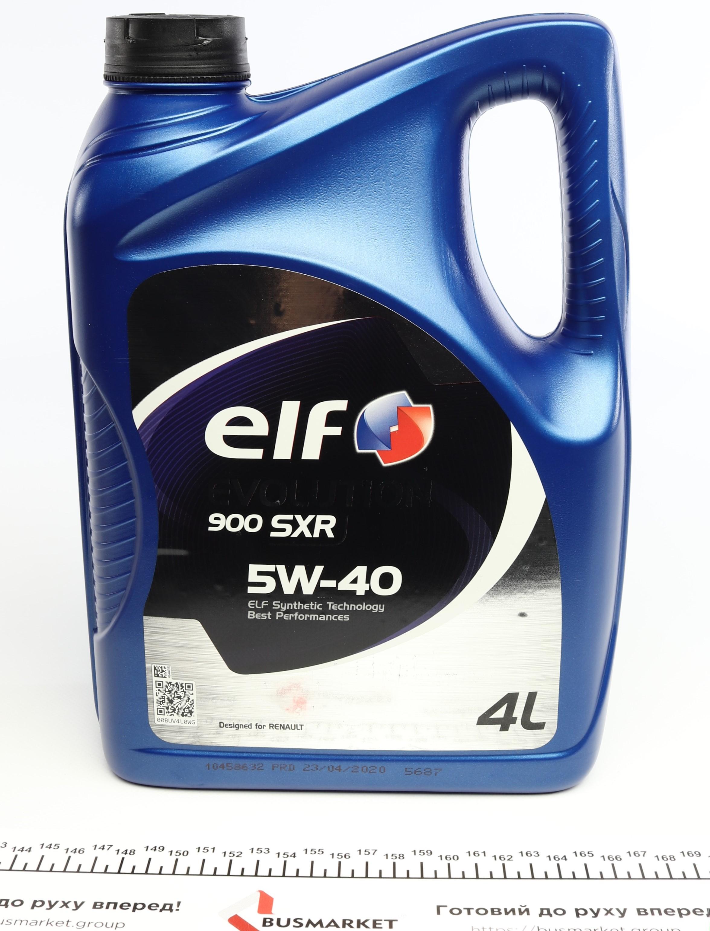 Олива 5W40 Evolution 900 SXR (4L) (ACEA A3/B4/API SM/RN 0700/RN 0710)