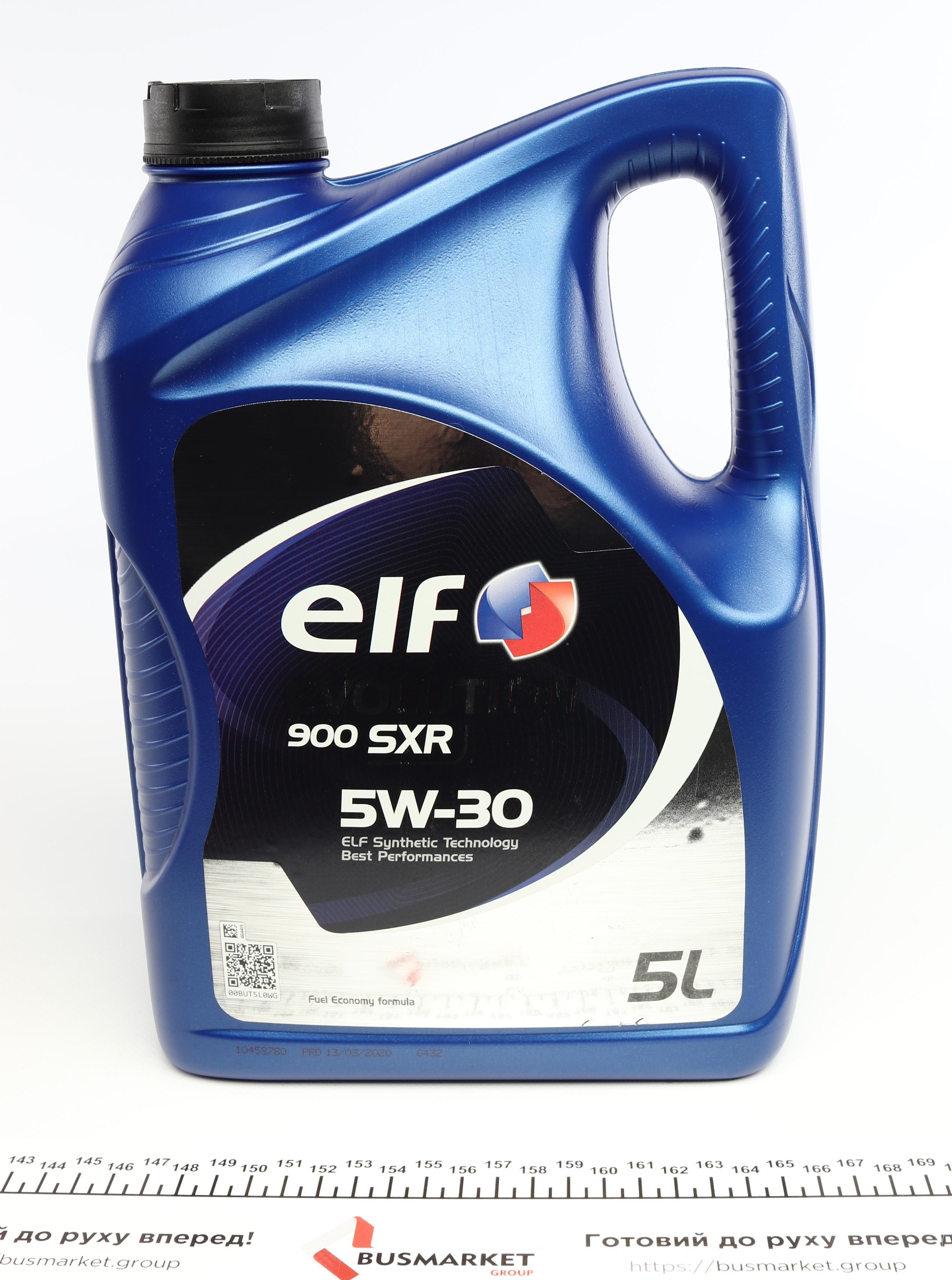 Олива 5W30 Evolution 900 SXR (5L) (457859) (ACEA A5/B5/API SL/CF/RN 0700) 