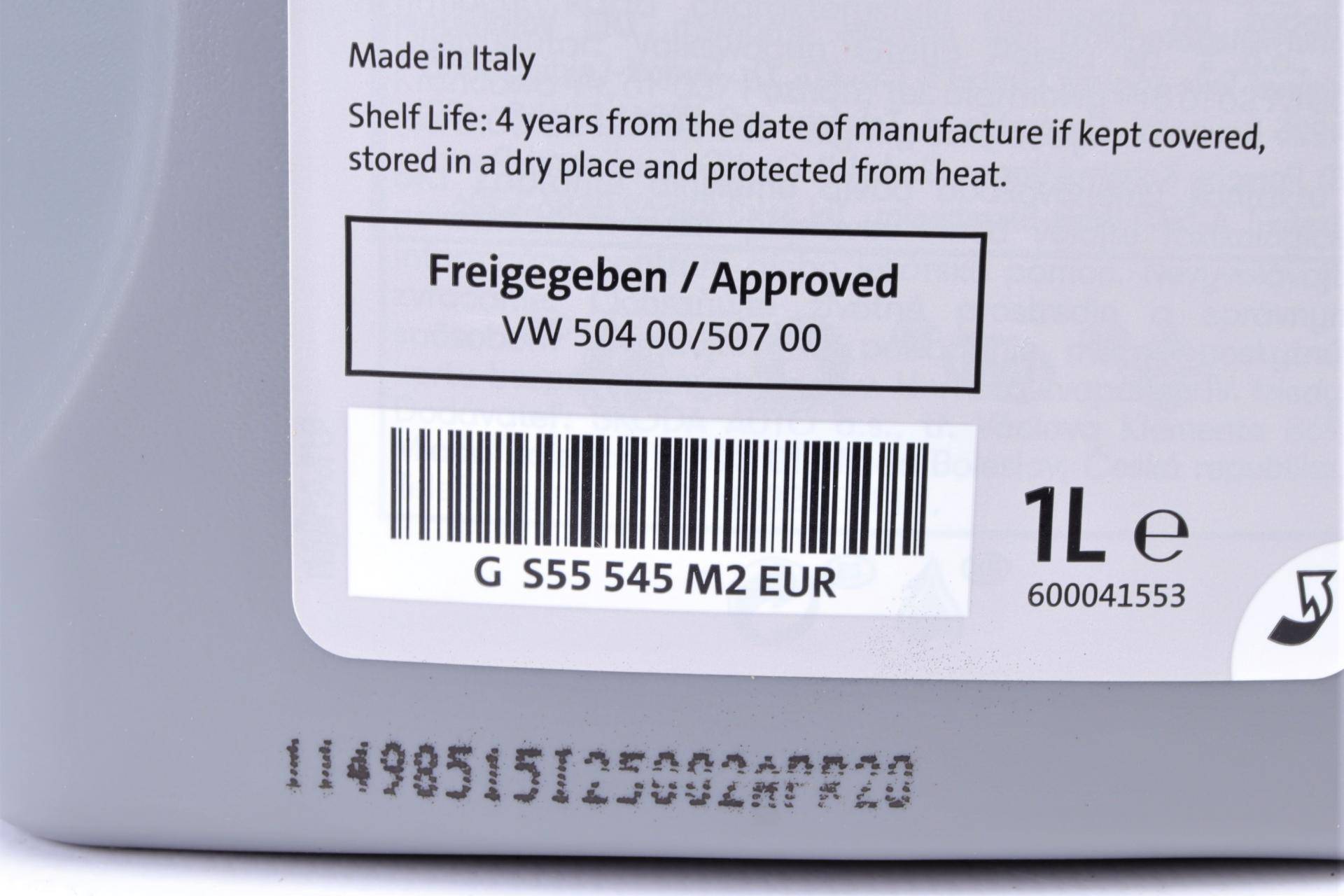 Олива 0W30 LongLife III FE (1L) VW504.00/507.00