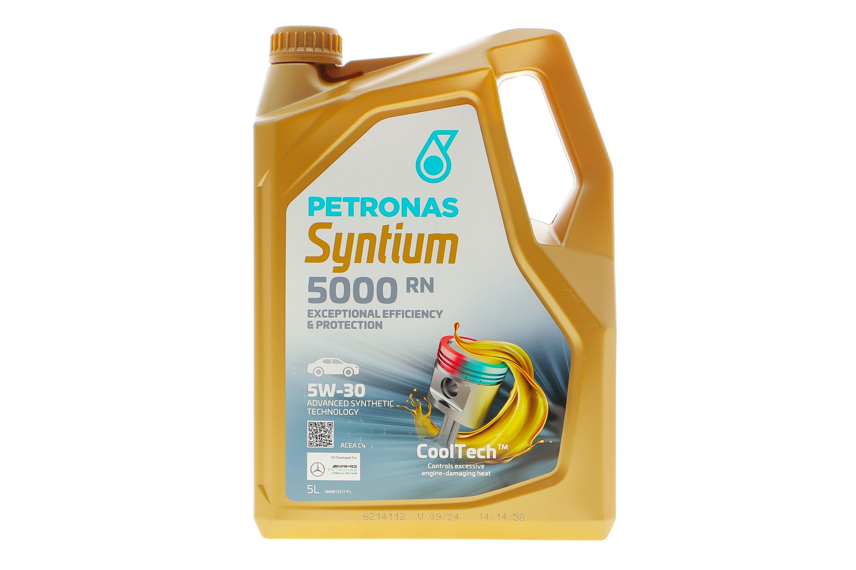 Олива 5W30 SYNTIUM 5000 RN (5L) (RN 0720/MB 226.51) (ACEA C4)