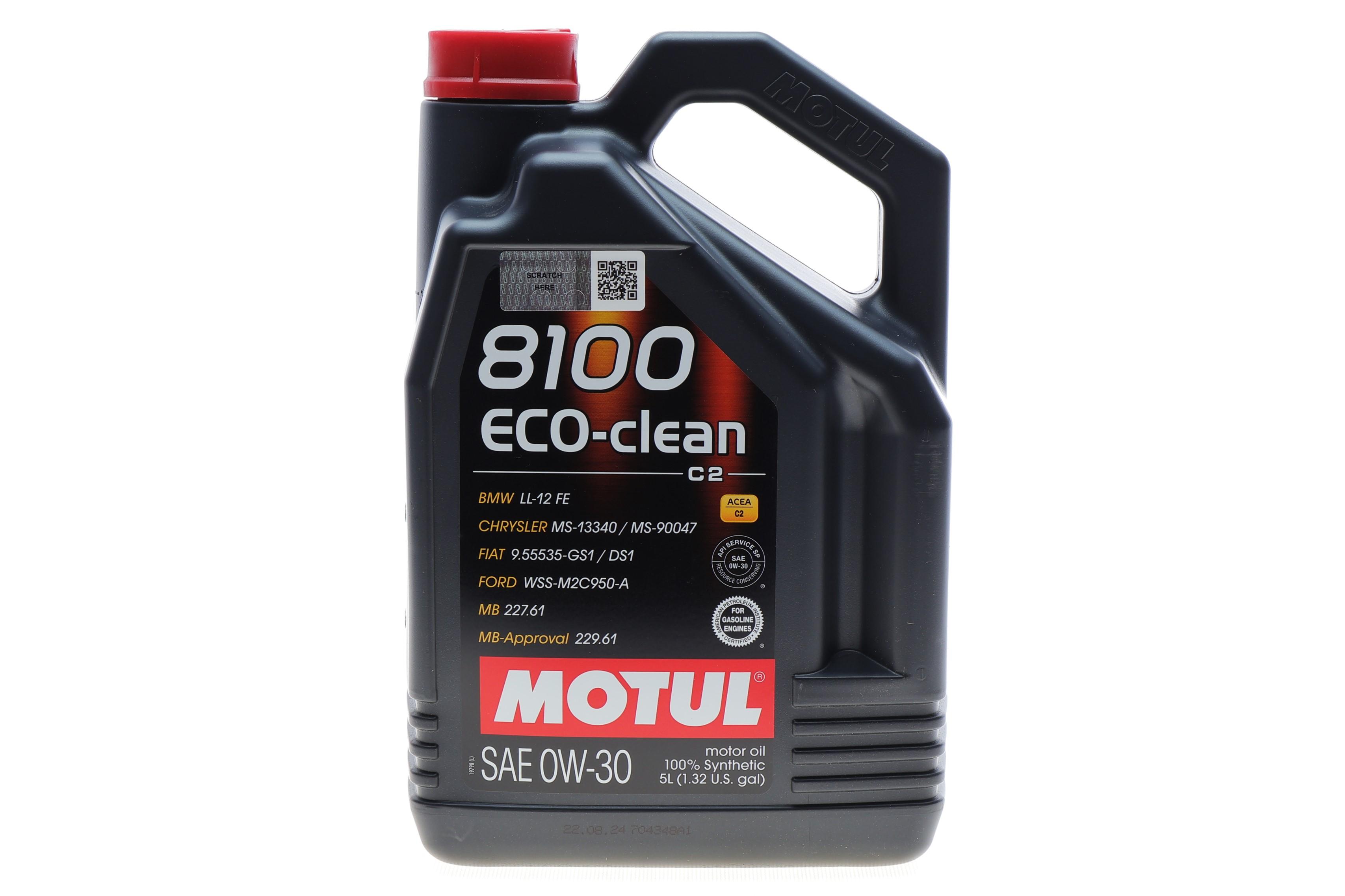 Олива 0W30 ECO-Clean 8100 (5L) (Toyota/Honda/Subaru) 102889