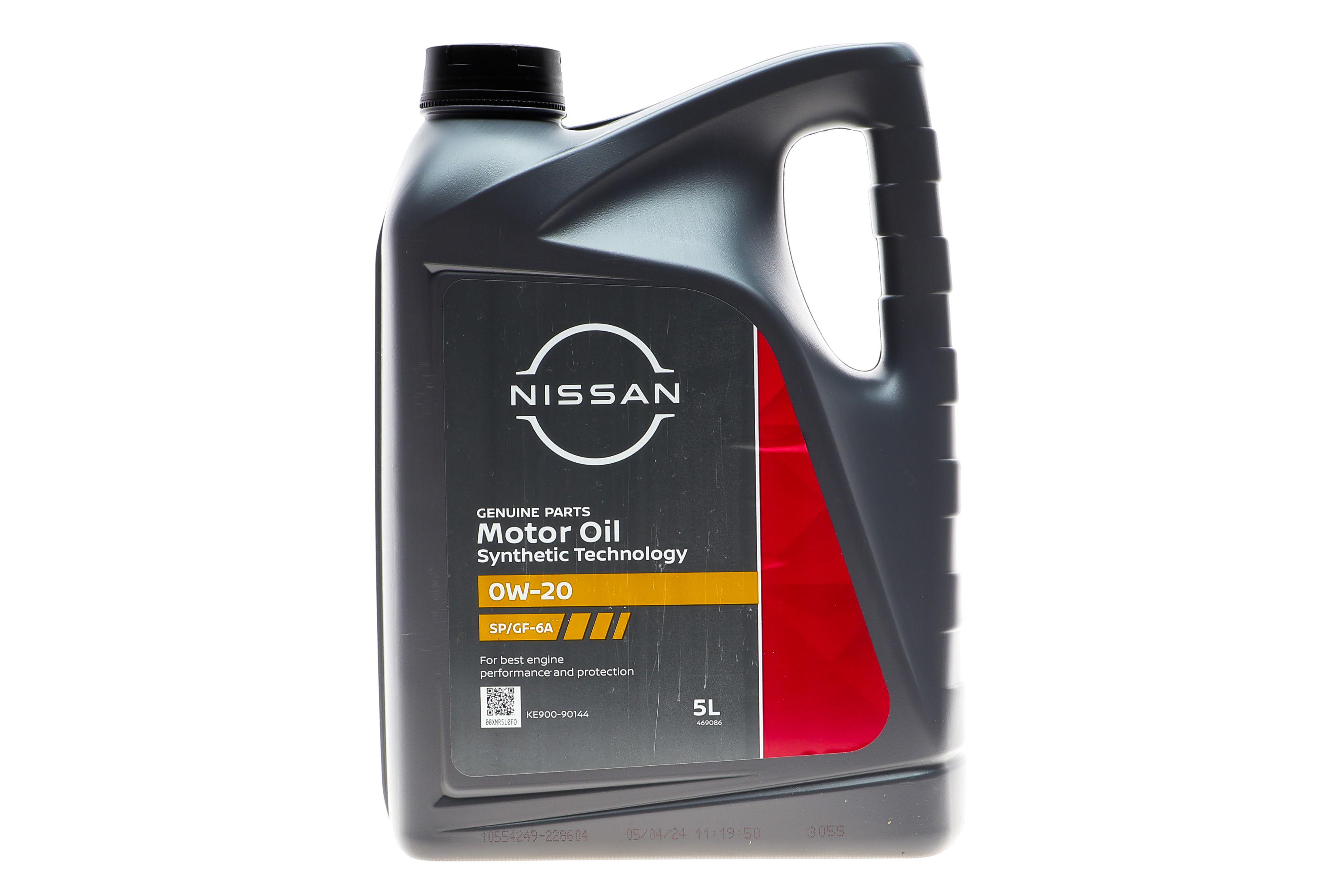 Олива 0W20 Nissan Motor Oil (5L) (SN/GF-5)