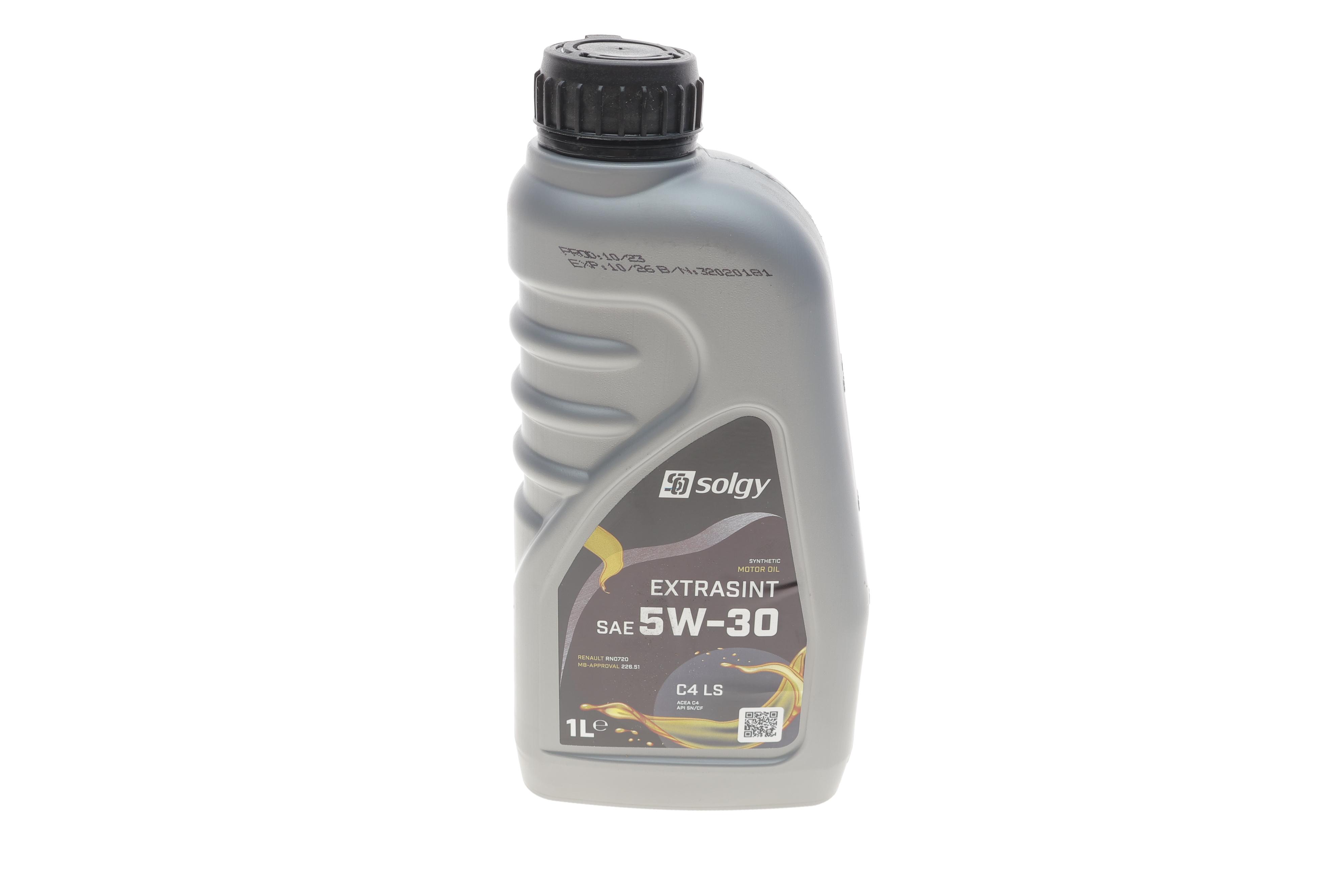 Олива 5W30 EXTRASINT C4 LS (1L) (RN 0720/MB226.51/API SN/CF/ACEA C4 сумісний A3/B4)