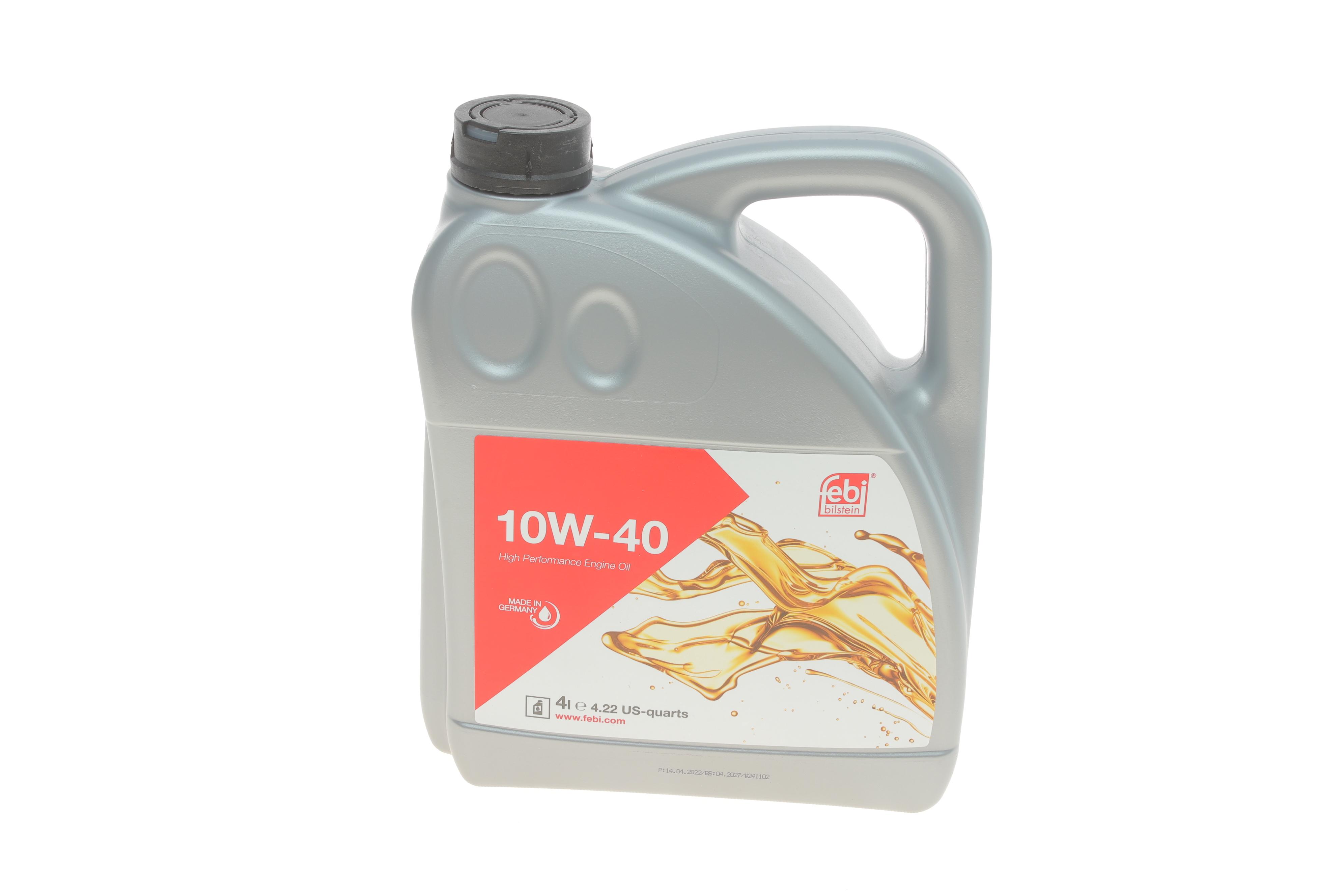 Олива 10W40 (4L) (VW 501 01/505 00/MB 229.1)