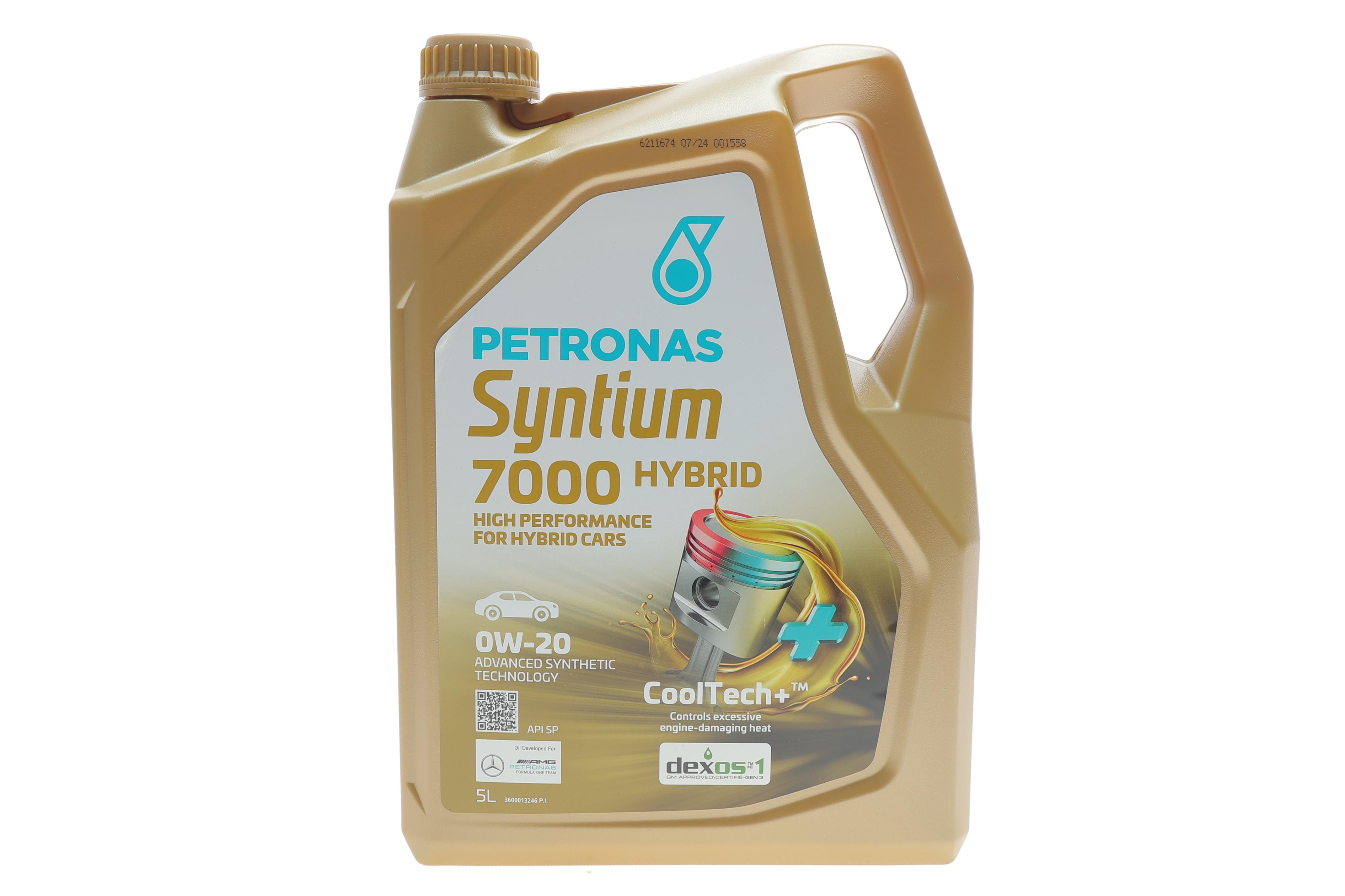 Олива 0W20 SYNTIUM 7000 HYBRID (5L) (API SP/ILSAC GF-6A) (GM dexos1 Gen 3/Ford WSS-M2C962-A1)