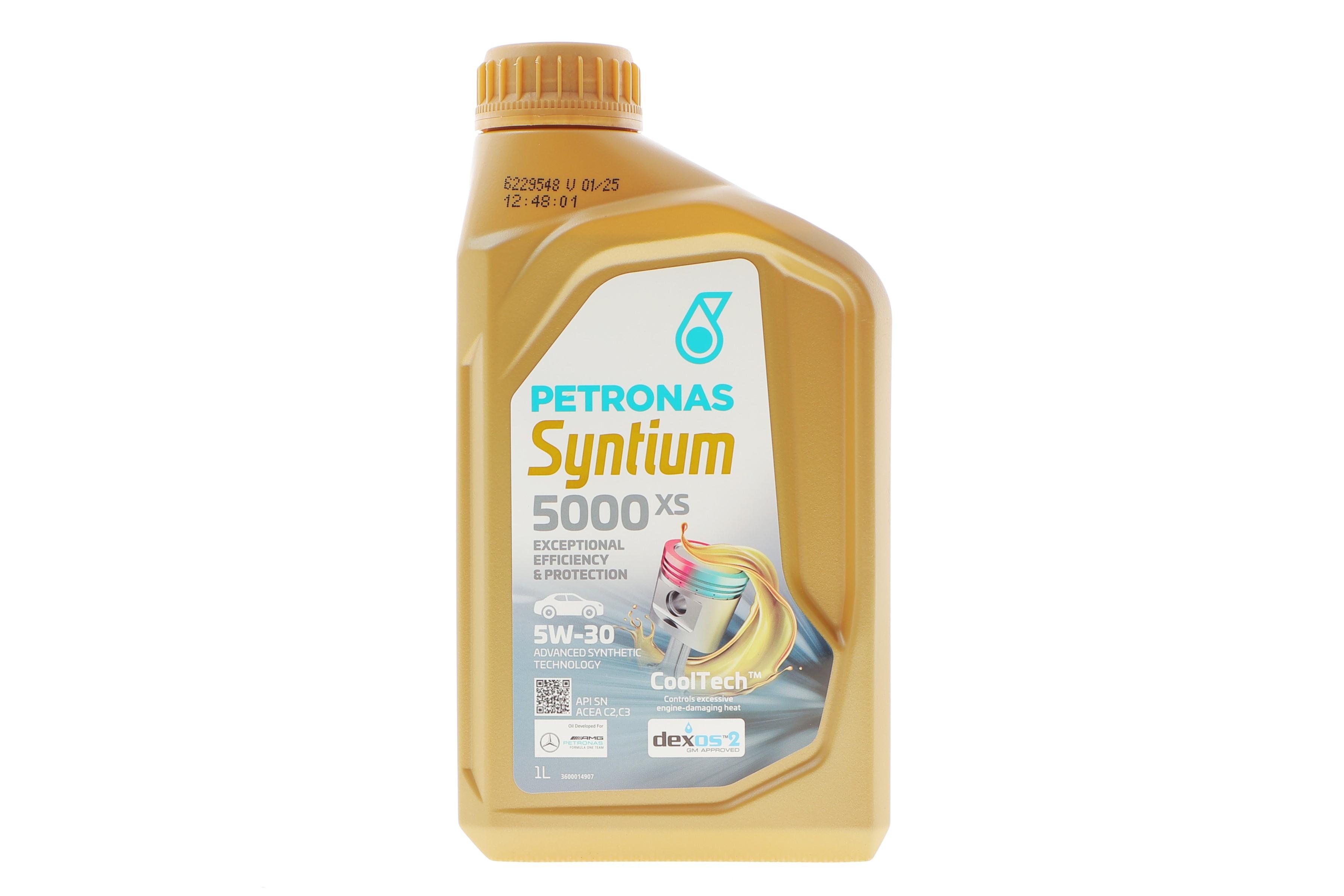 Олива 5W30 SYNTIUM 5000 XS (1L) GM Dexos 2 (API SN/ACEA C2/C3) заміна для 70660E18EU
