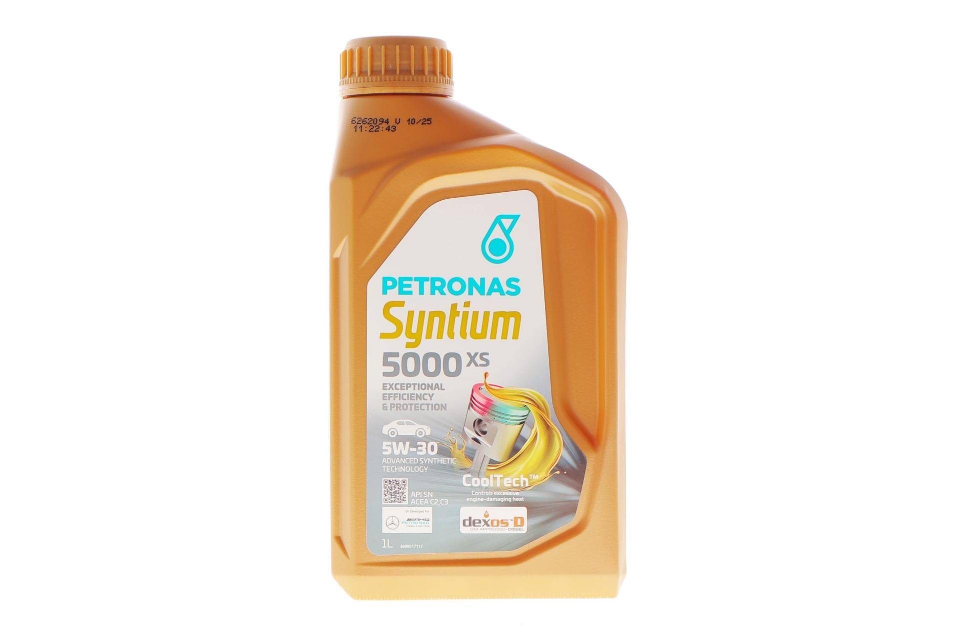 Олива 5W30 SYNTIUM 5000 XS (1L) GM Dexos 2 (API SN/ACEA C2/C3) заміна для 70660E18EU