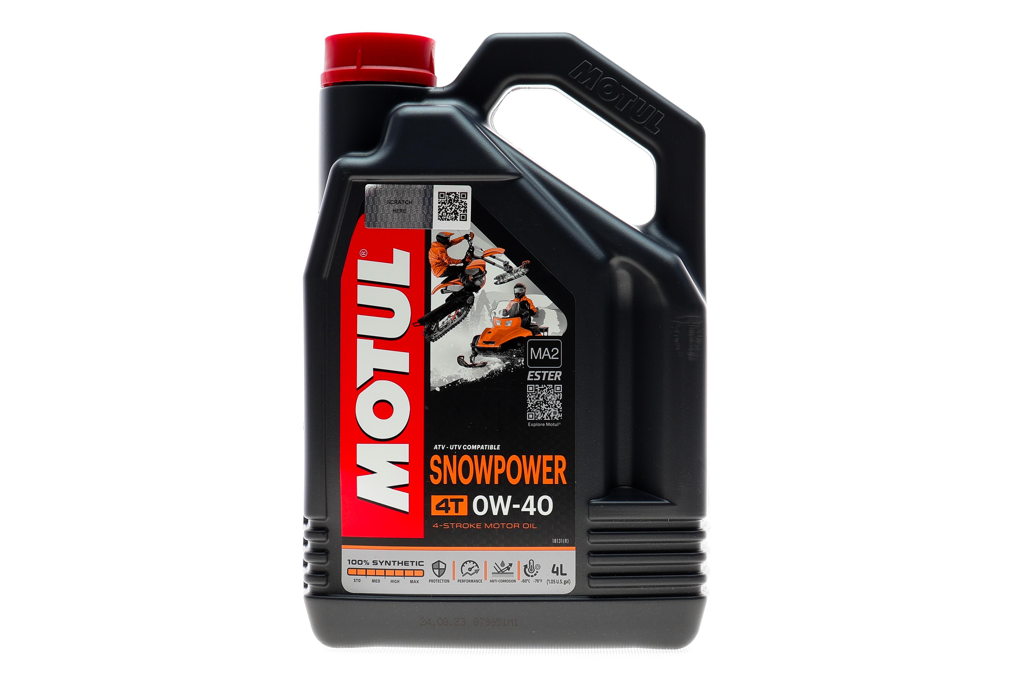 Олива 0W40 Snowpower 4T (4L) (105892)