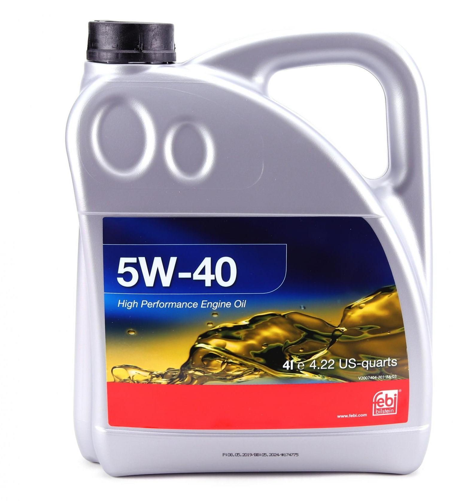 Олива 5W40 (4L) (MB229.3/VW 502 00/505 00/RN 0700/BMW Longlife-01)