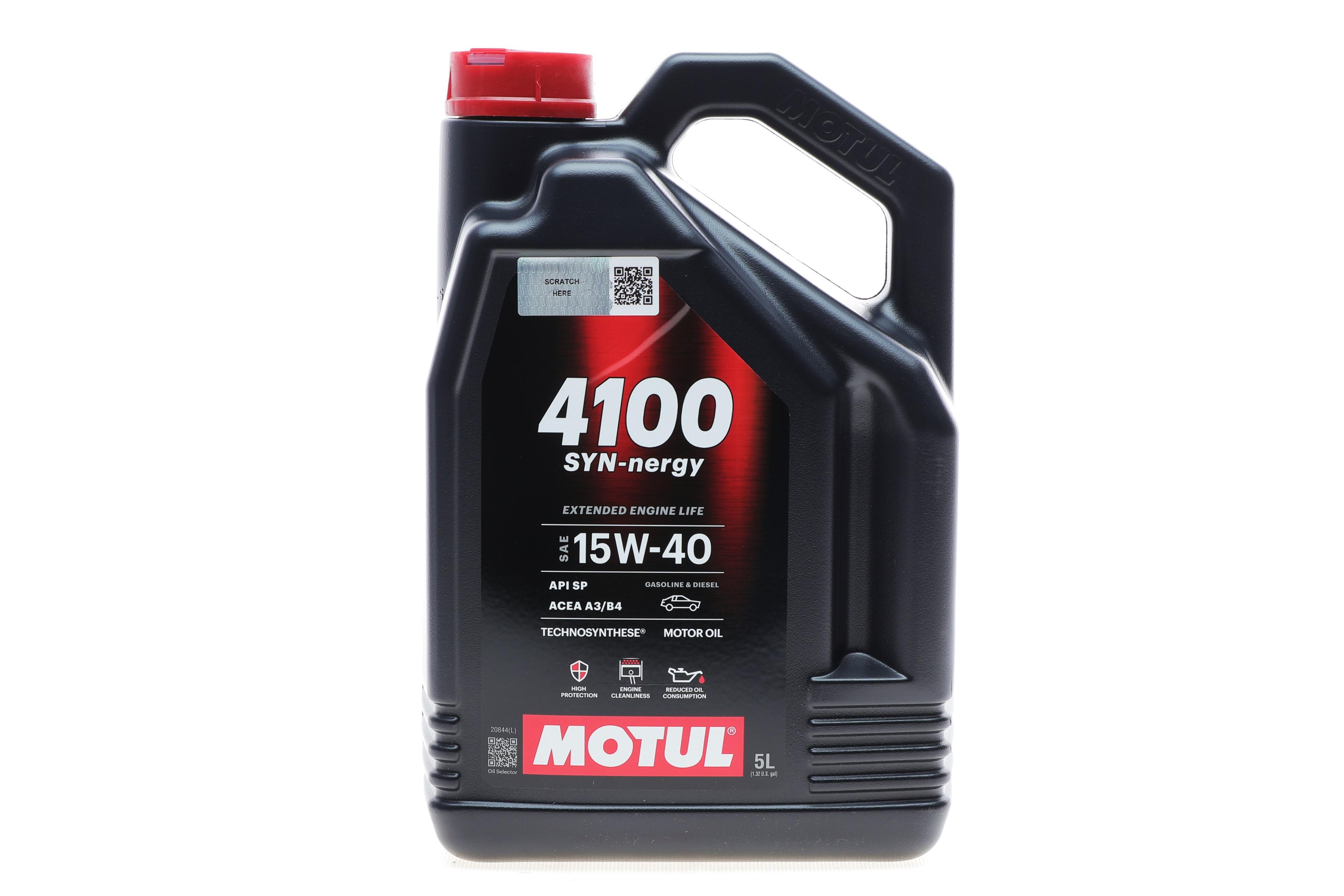 Олива 15W40 4100 Syn-nergy (5L) (API SP) (ACEA A3/B4) (113158)
