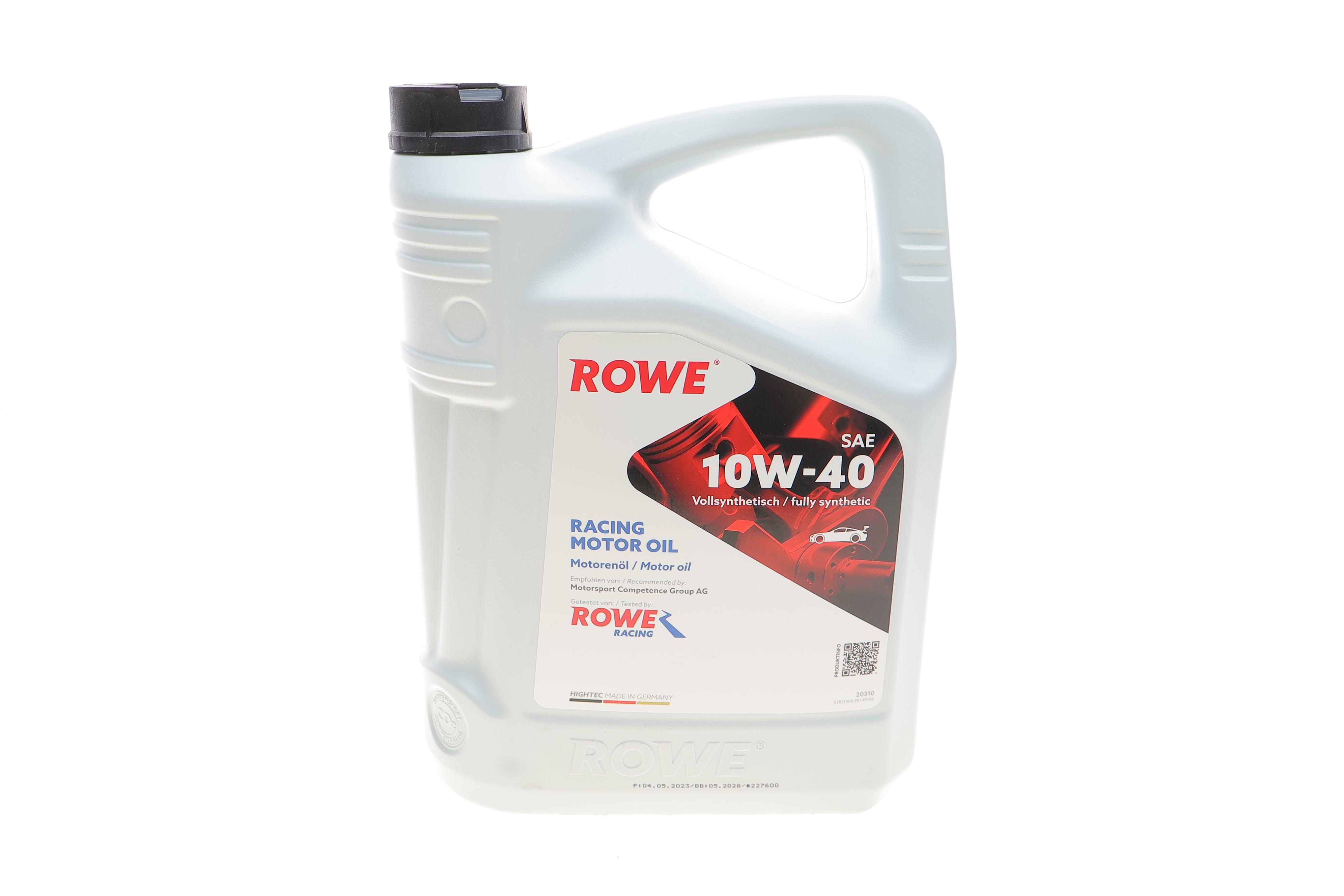 Олива 10W40 HIGHTEC RACING MOTOR OIL (5L) MULTI-ESTER TECHNOLOGY