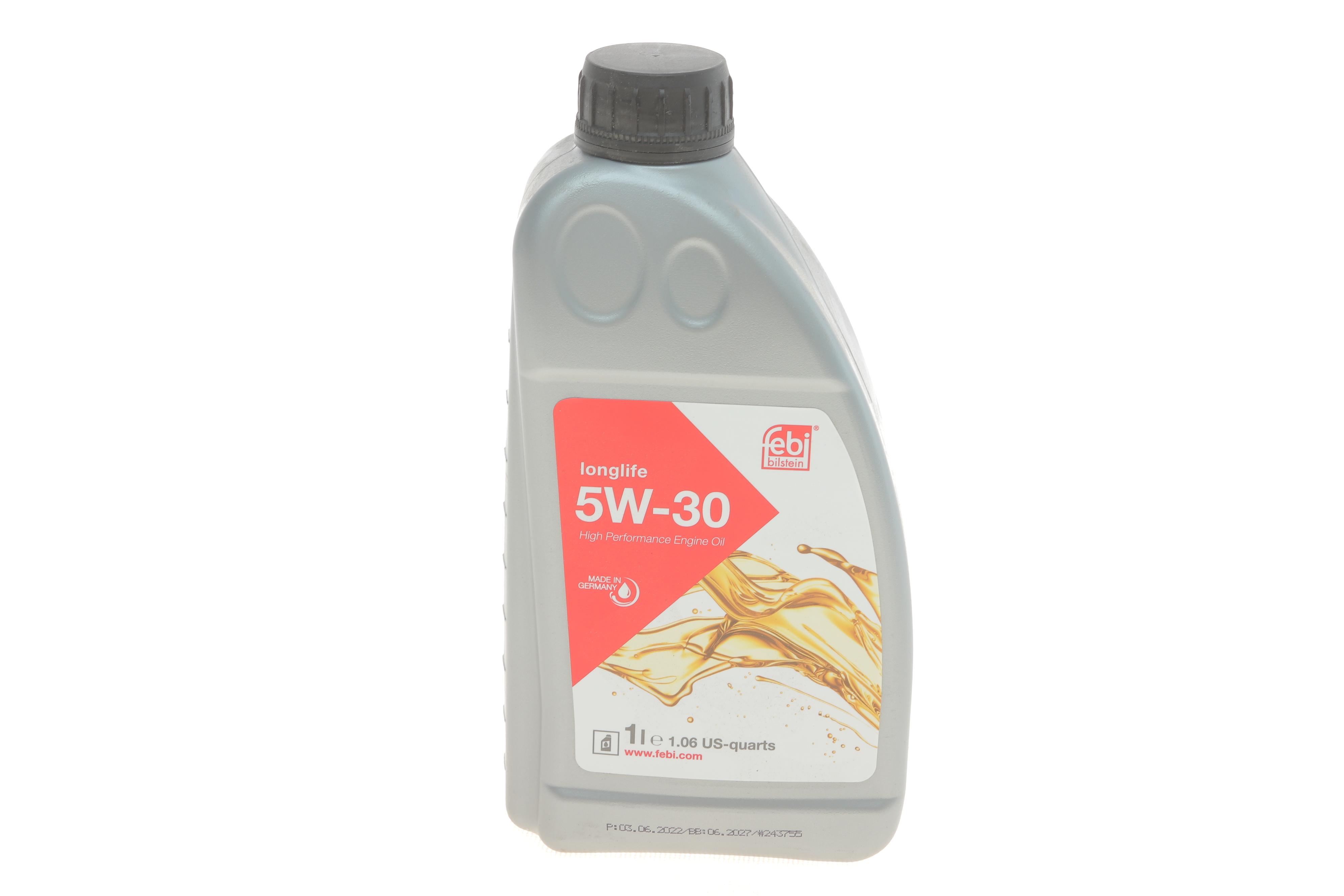 Олива Longlife 5W30 (1L) (GM Dexos 2/MB 229,51/229,52/VW 502 00/505 00/505 01)